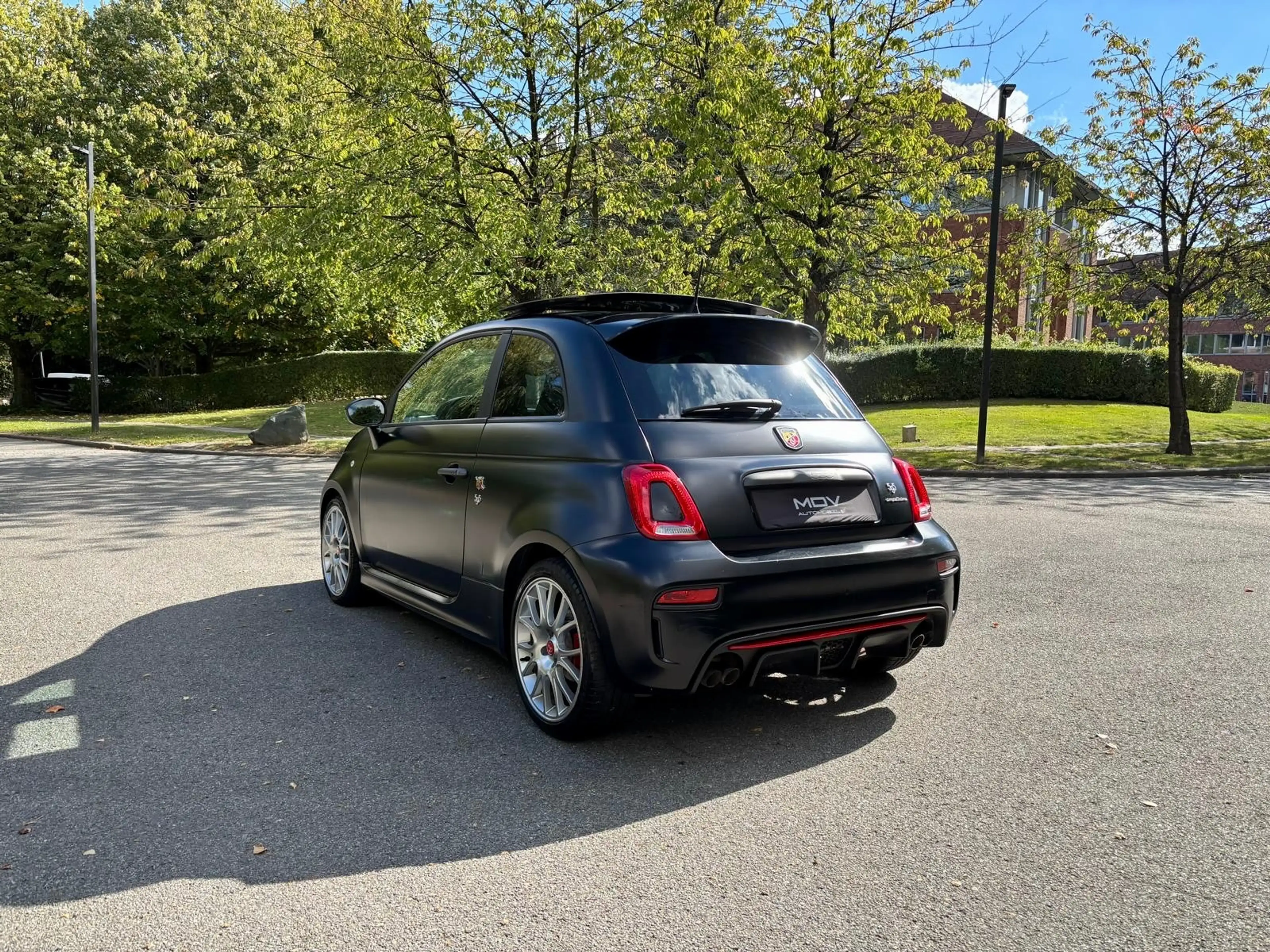 Abarth 595 *Carbone / Pano / Led / Apple CarPlay / 36900KM * — photo 3