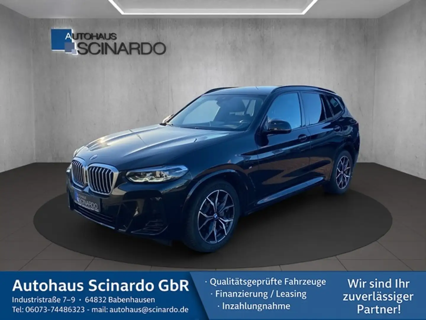 BMW X3 xDrive 20 i M Sport*ALLRAD*SHADOW LINE*LED Schwarz - 1