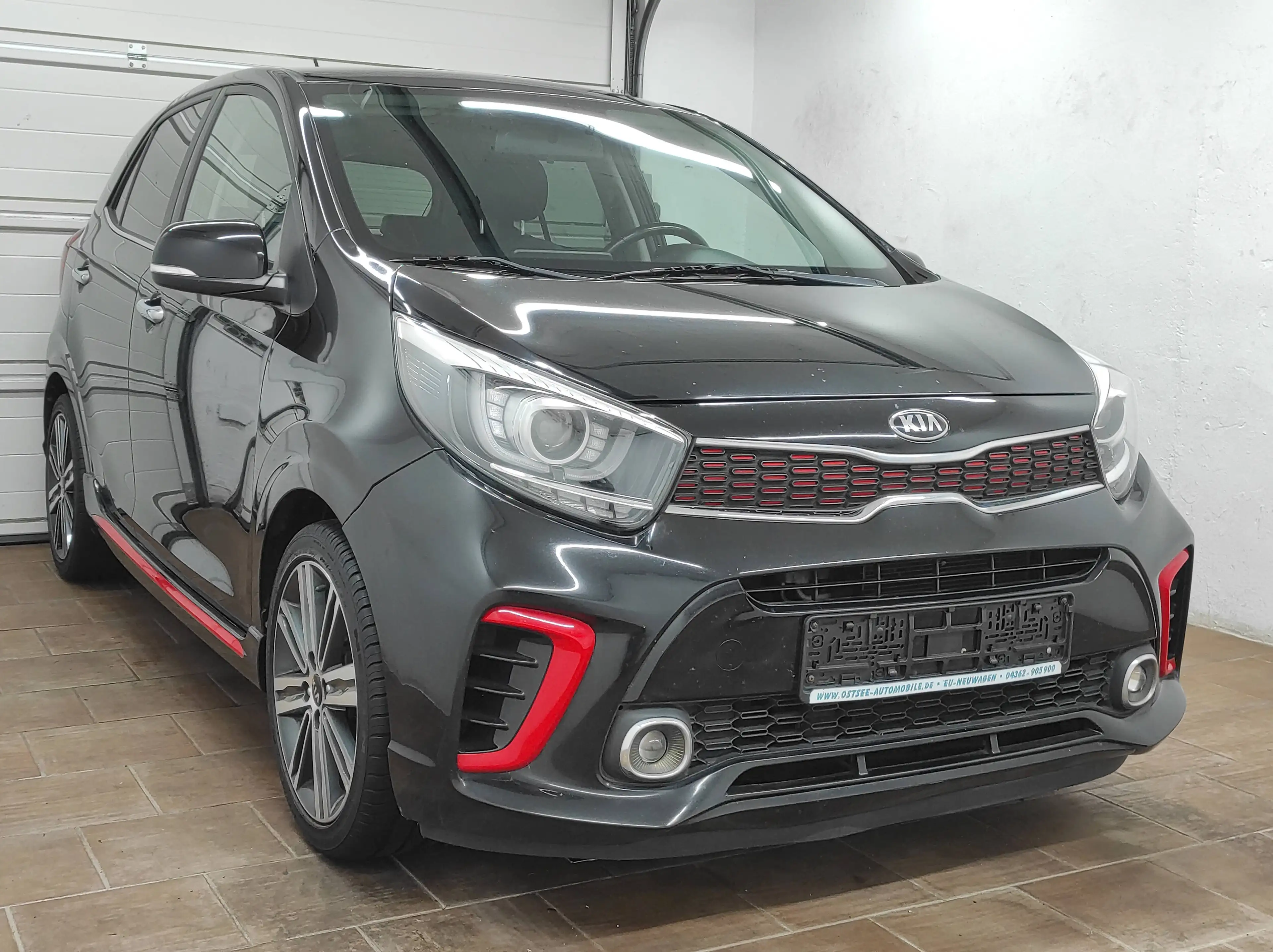 Kia Picanto GT-LINE EURO-6 LPG-GASANLAGE LED KLIMA NAVI SHZ BC KAMERA LEDER — photo 4