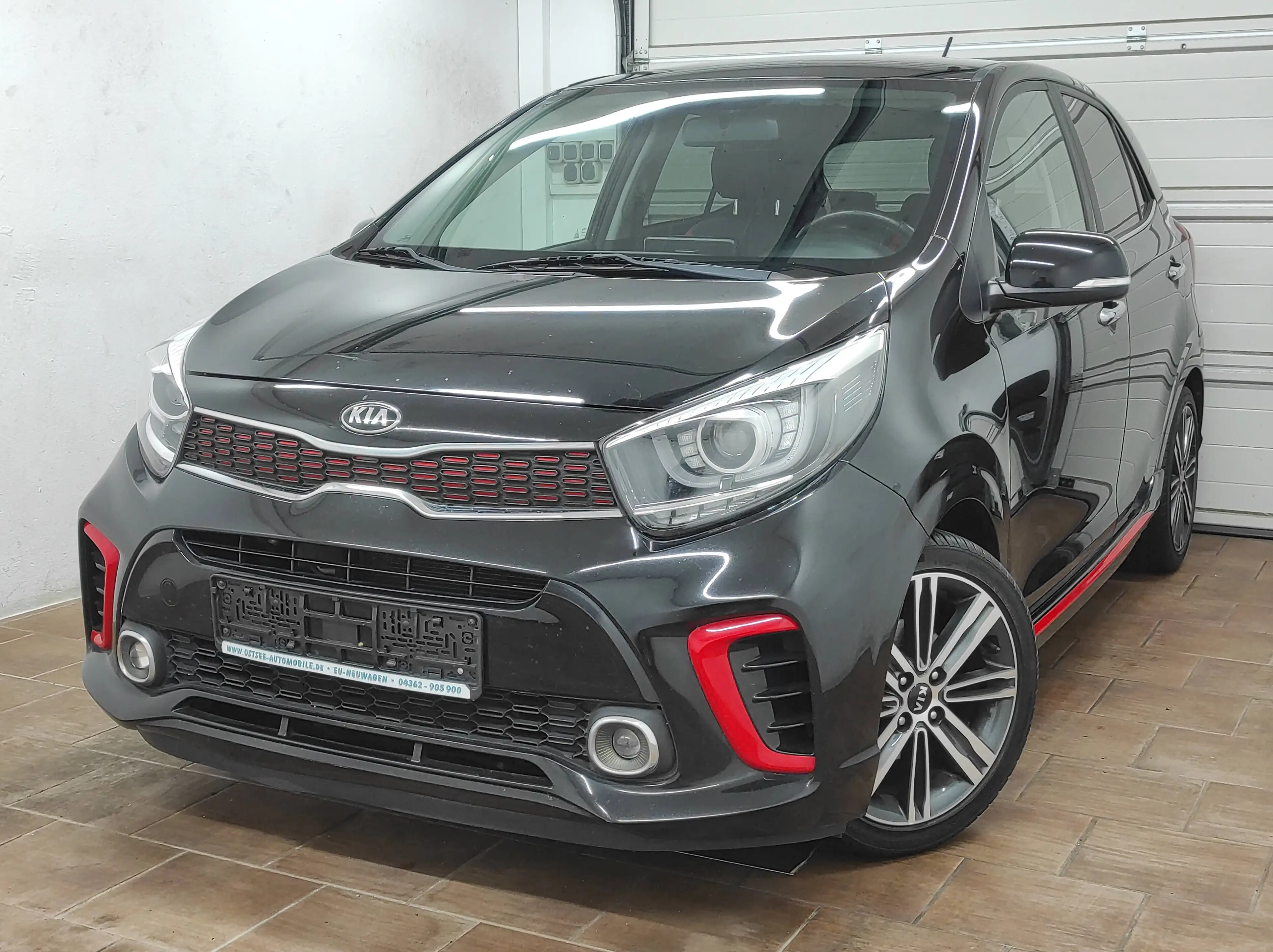 Kia Picanto GT-LINE EURO-6 LPG-GASANLAGE LED KLIMA NAVI SHZ BC KAMERA LEDER