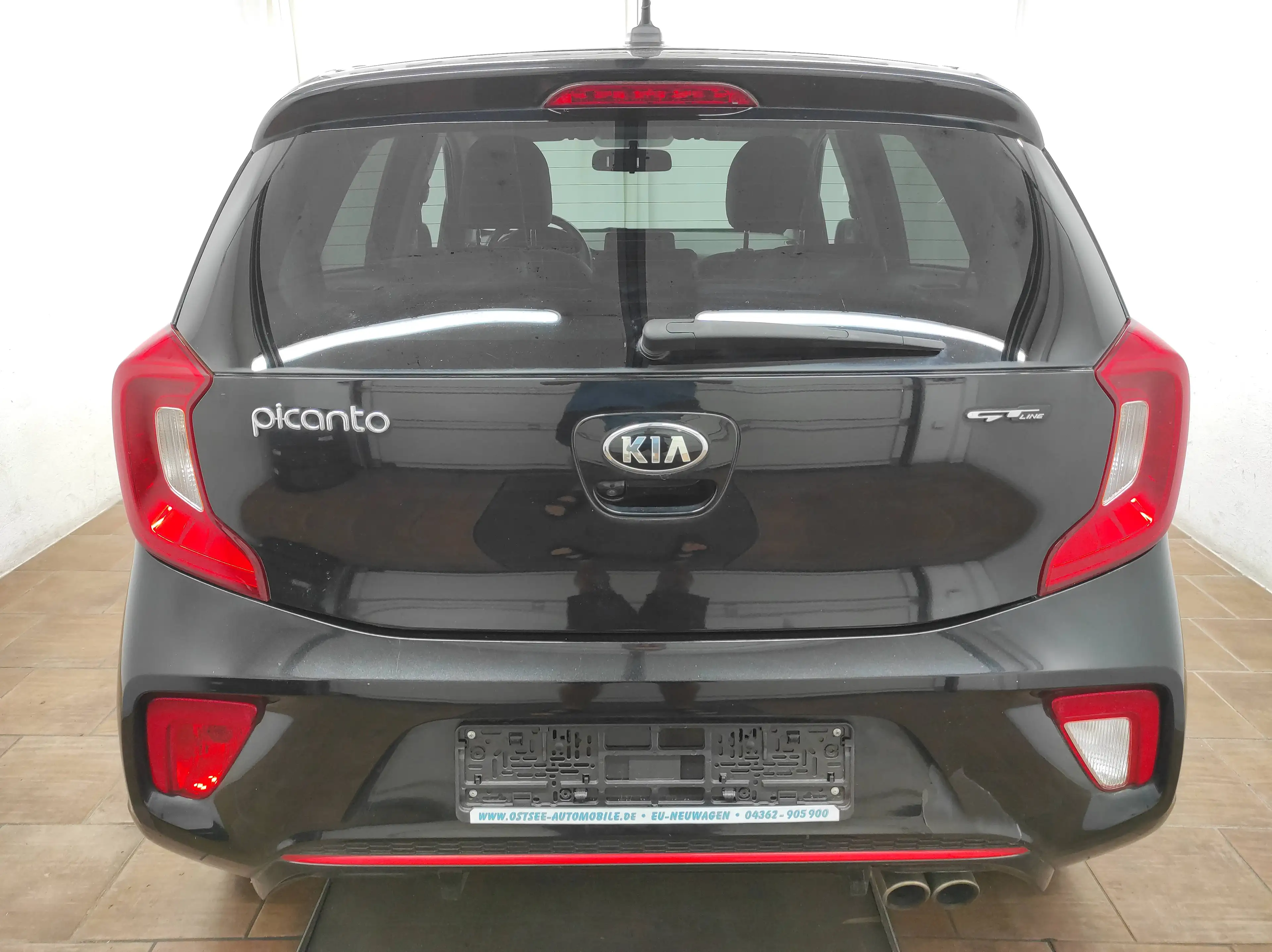 Kia Picanto GT-LINE EURO-6 LPG-GASANLAGE LED KLIMA NAVI SHZ BC KAMERA LEDER — photo 8