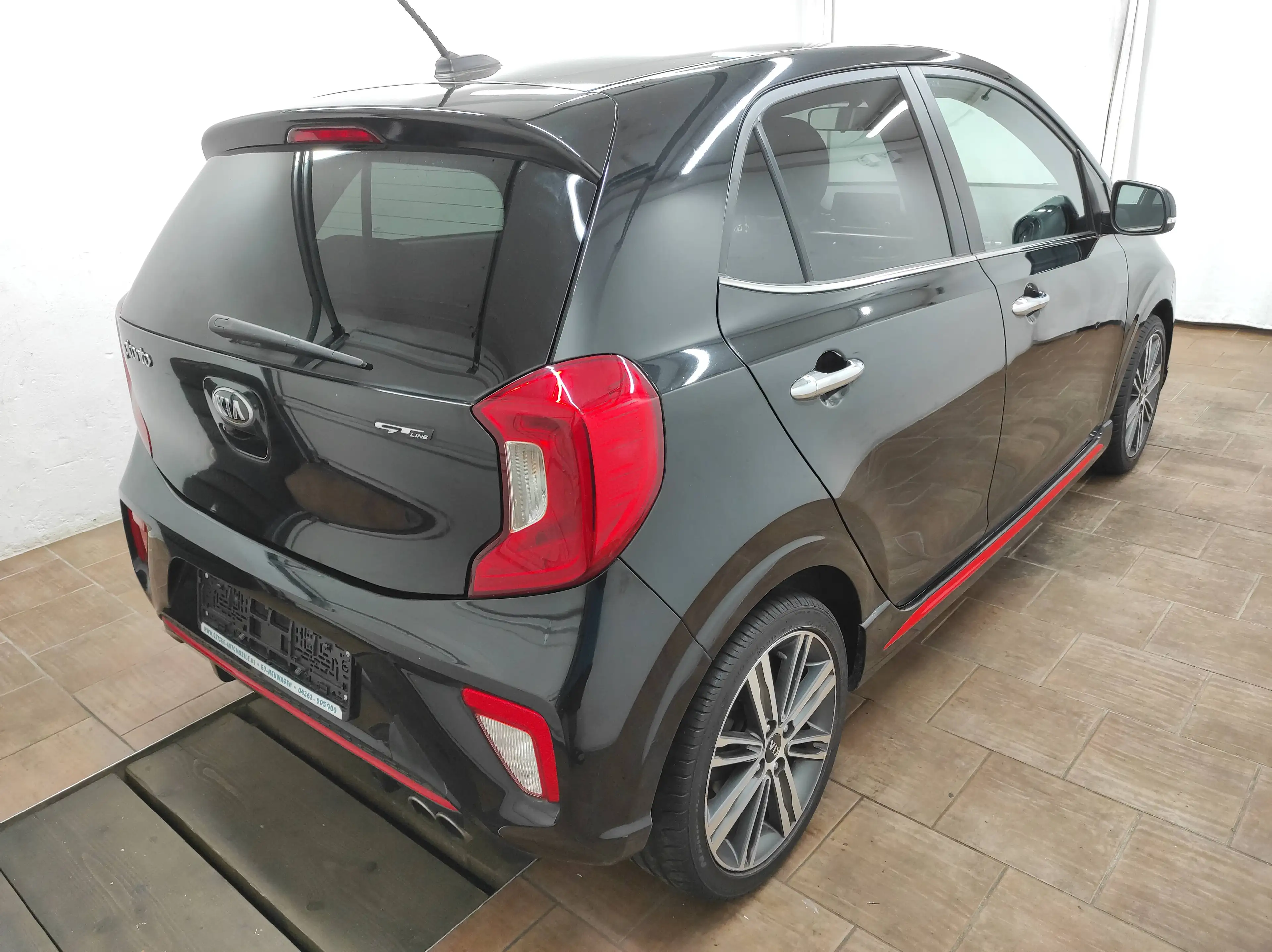 Kia Picanto GT-LINE EURO-6 LPG-GASANLAGE LED KLIMA NAVI SHZ BC KAMERA LEDER — photo 7