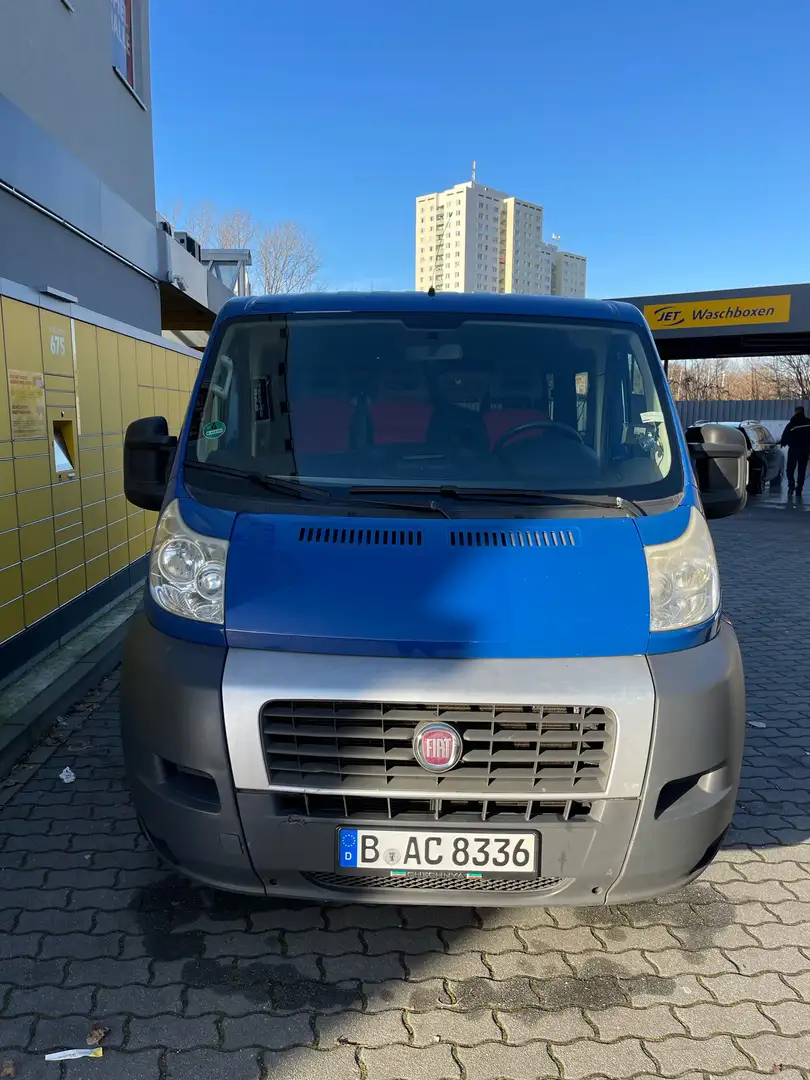 Fiat Ducato Multijet 115. Euro 5. 9 sitzen. Modrá - 1