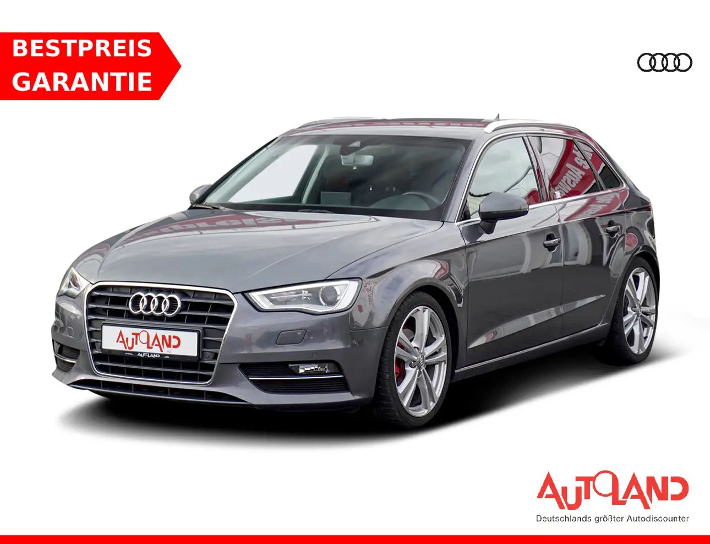 Audi A3 Sportback 1.4 TFSI Bi-Xenon Navi Sitzheizung Gris - 1
