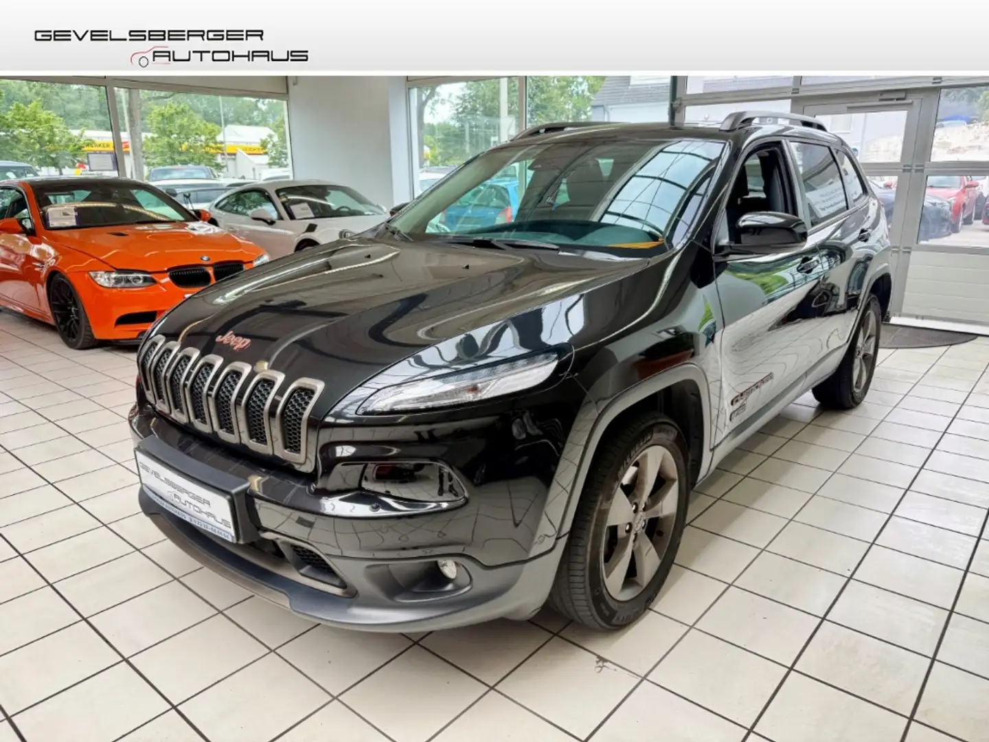 Jeep Cherokee Limited 4WD*Leder*Scheckheft*1.Hand*Panorama Black - 1