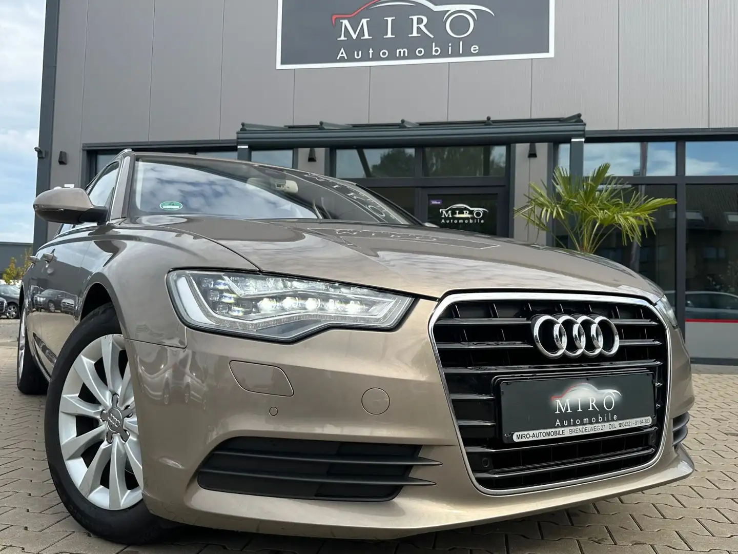 Audi A6 Avant 2.8 FSI / LED/ AHK/ BOSE/ LUFT/ KEYLESS Braun - 1