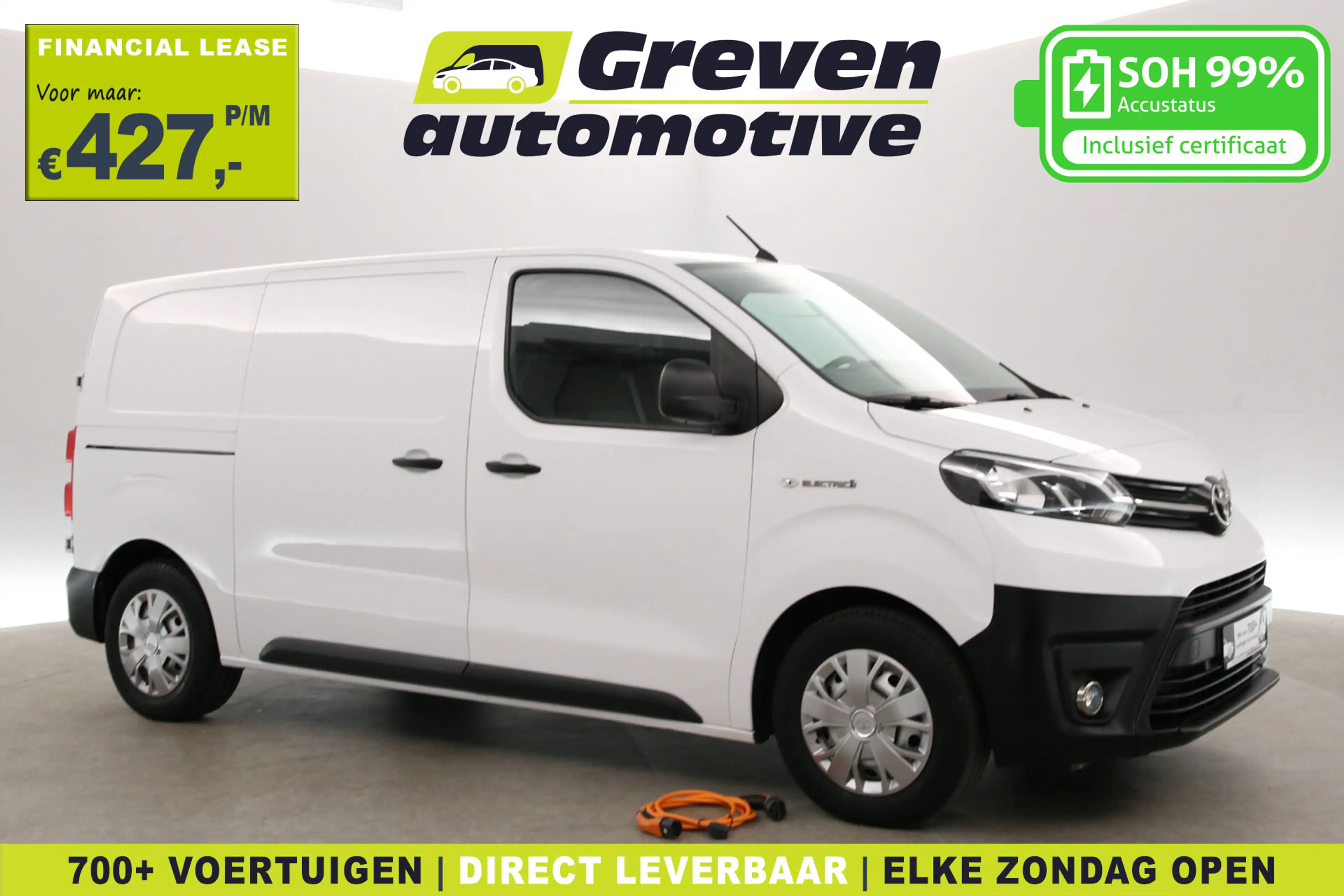 Peugeot e-Expert Toyota ProAce 75 kWh Extra Range L2H1 | Snelladen