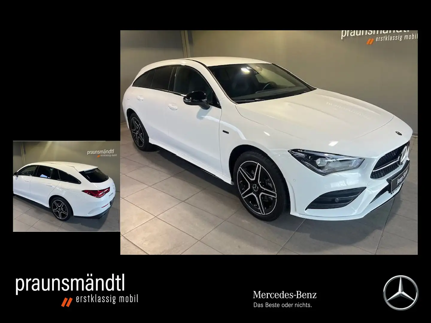 Mercedes-Benz CLA 250 e SB AMG Edition 2020 Night MBUX/LED/Kam Blanc - 1