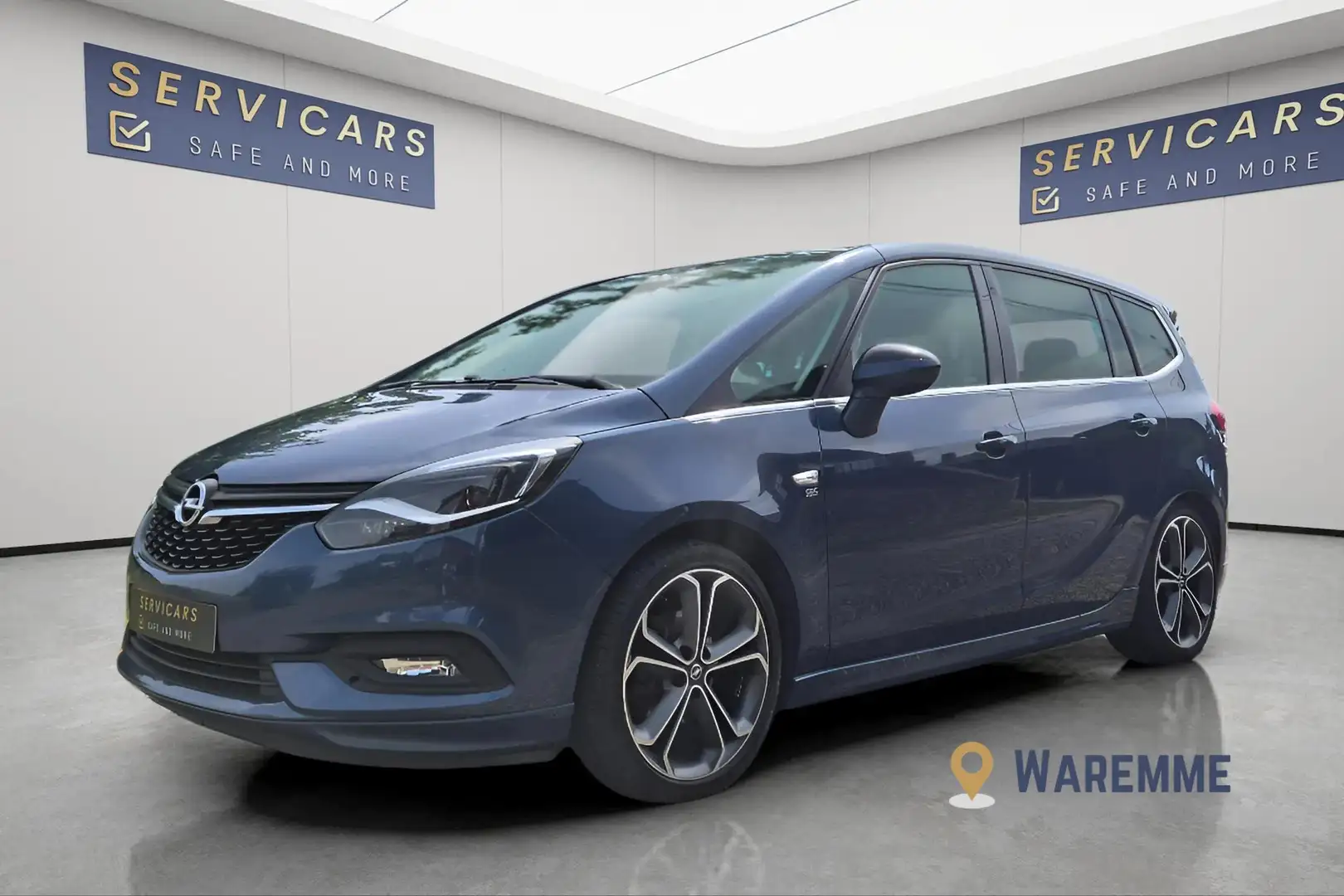 Opel Zafira Tourer Zafira 1.4 Turbo OPC / 7 places / Garantie 12 mois Bleu - 1