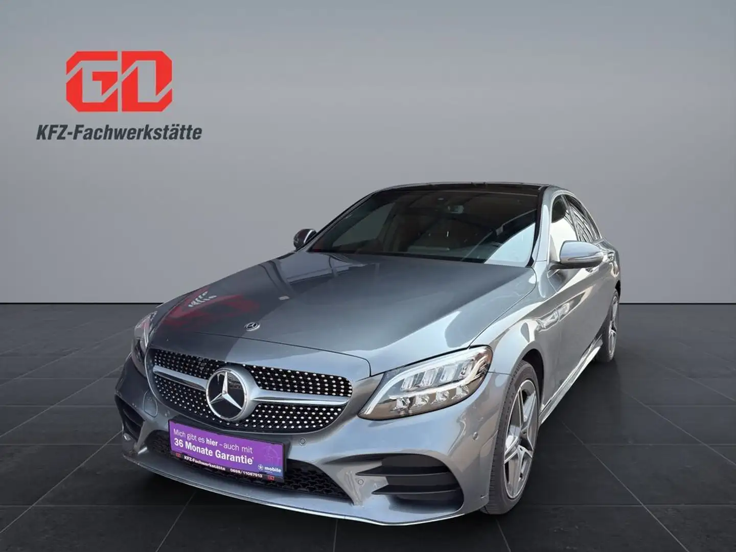 Mercedes-Benz C 200 d/LED/AMG Line/Pano..... Grijs - 1