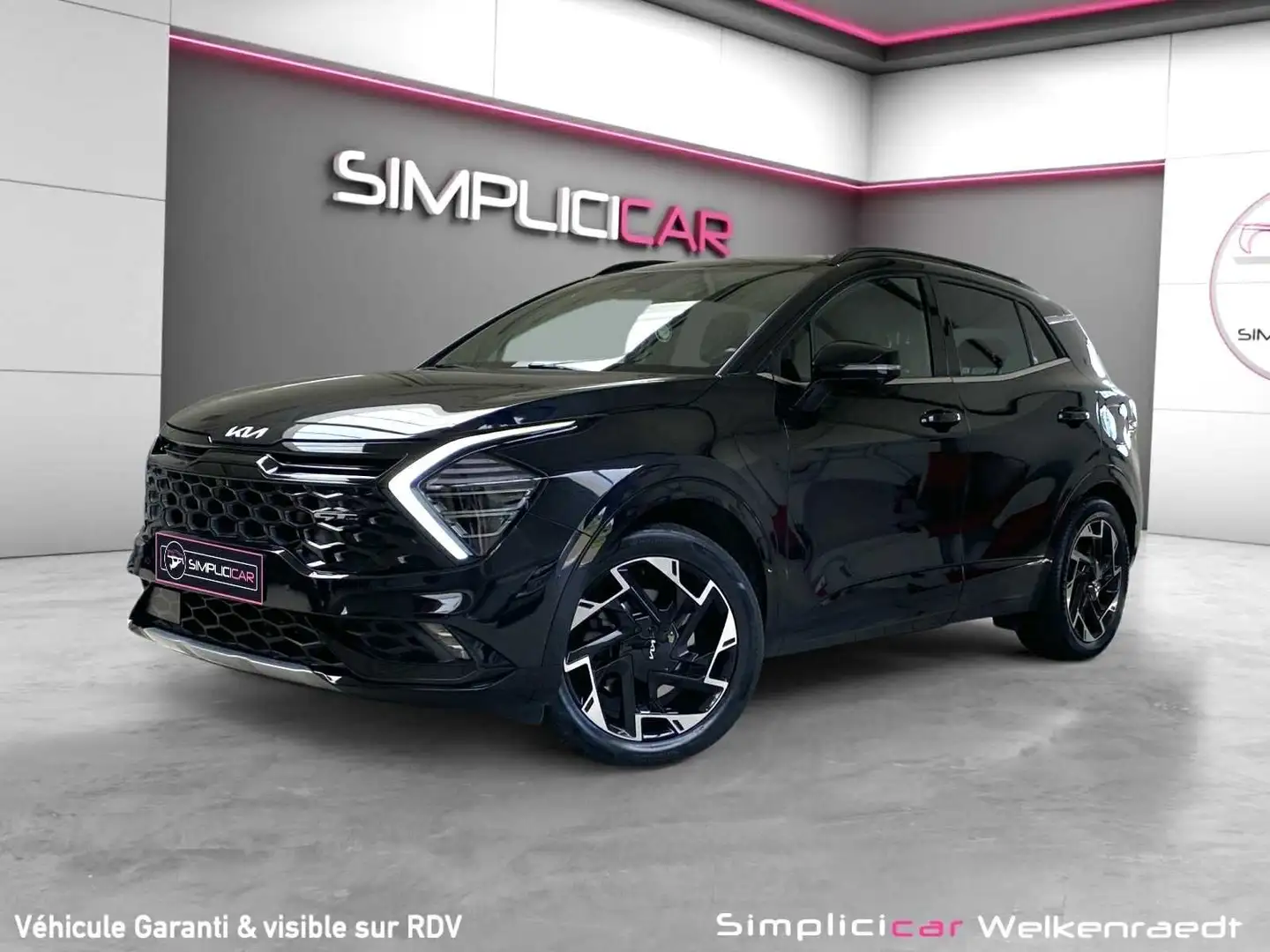 Kia Sportage PHEV 1.6 T-GDi AWD GT Line  / PANO / CARPLAY / ACC Noir - 2