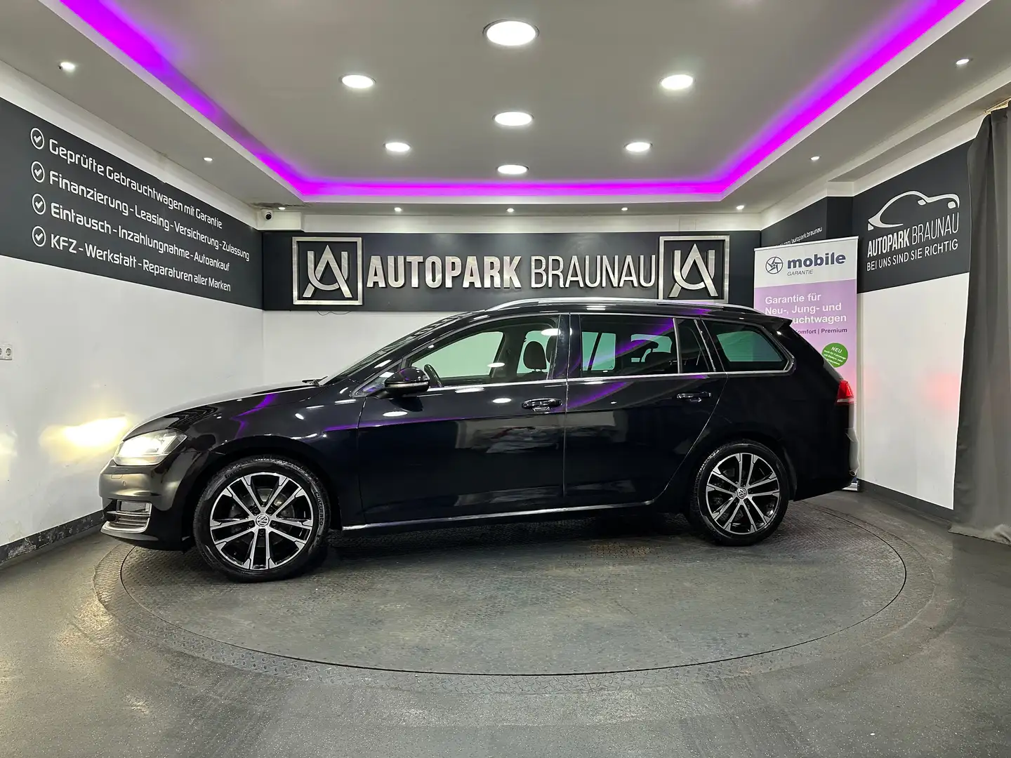 Volkswagen Golf Variant 2.0 VII TDI Highline BMT DSG *SZH*PDC* Schwarz - 2