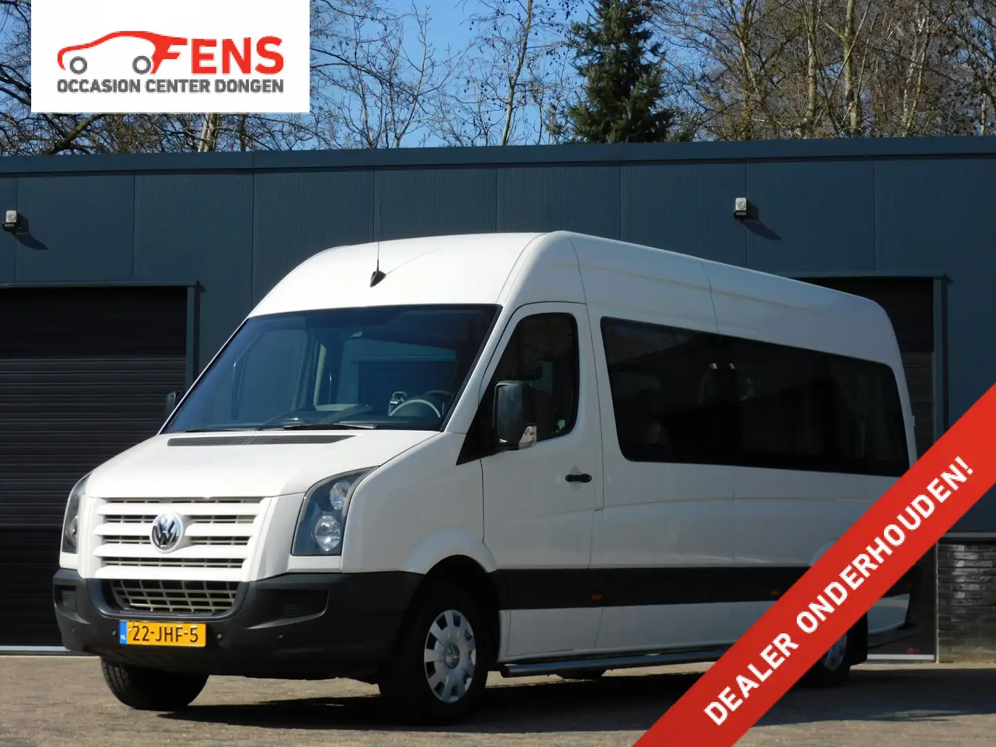 Volkswagen Crafter 35 2.5 TDI L4H3 ROLSTOELBUS! 9-PERSOONS! 1e EIGENA Blanco - 1