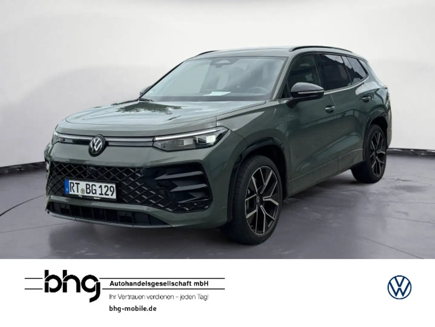 Volkswagen Tayron R-Line 2,0 l TSI OPF 4MOTION 7-Gang-Doppe Grün - 1