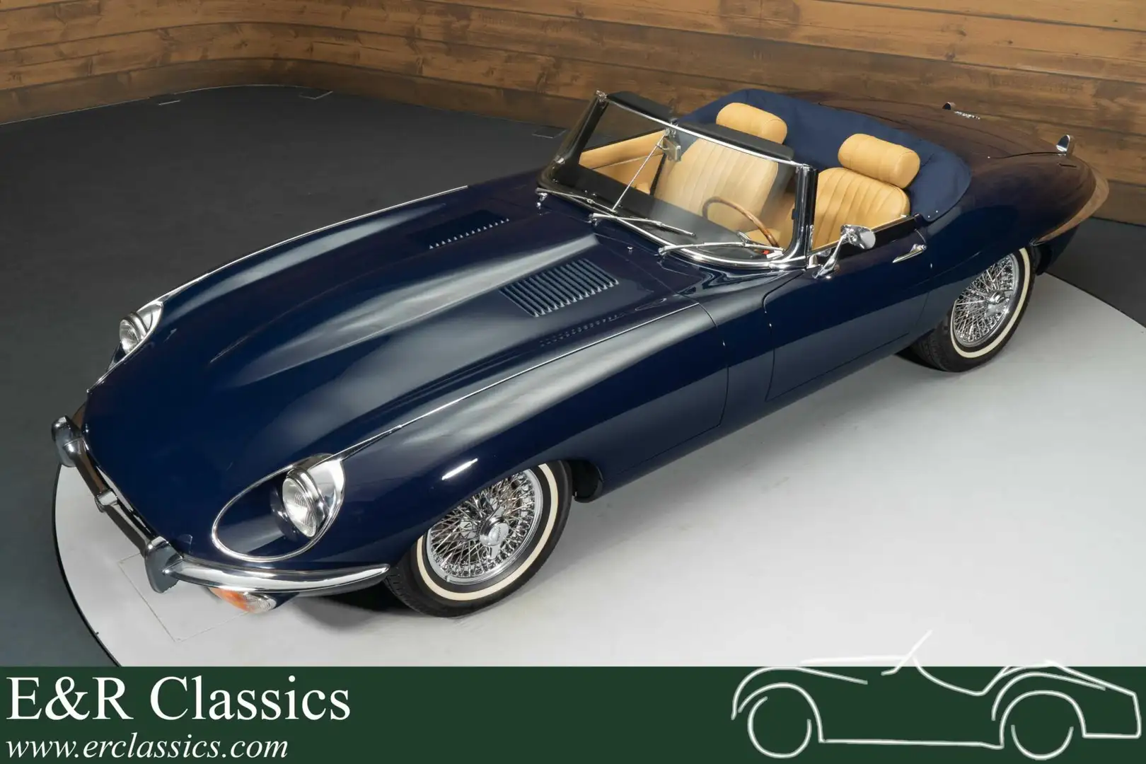 Jaguar E-Type Series 2 Cabriolet | 1969 Blau - 1