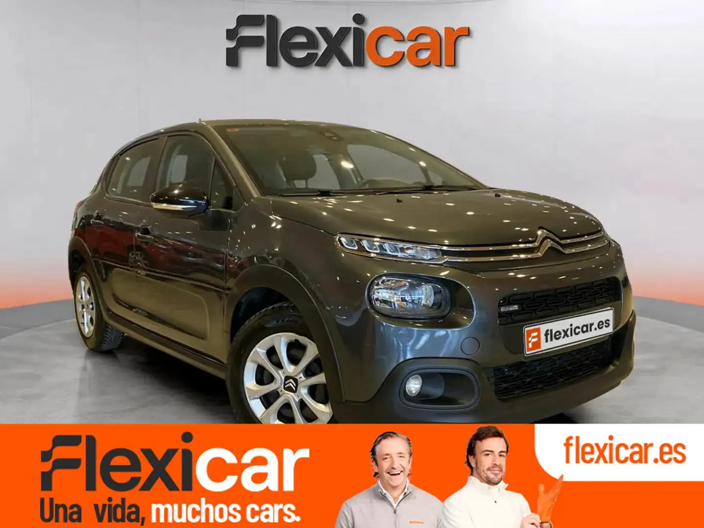 Citroen C3 PureTech 60KW (82CV) FEEL Gris - 1