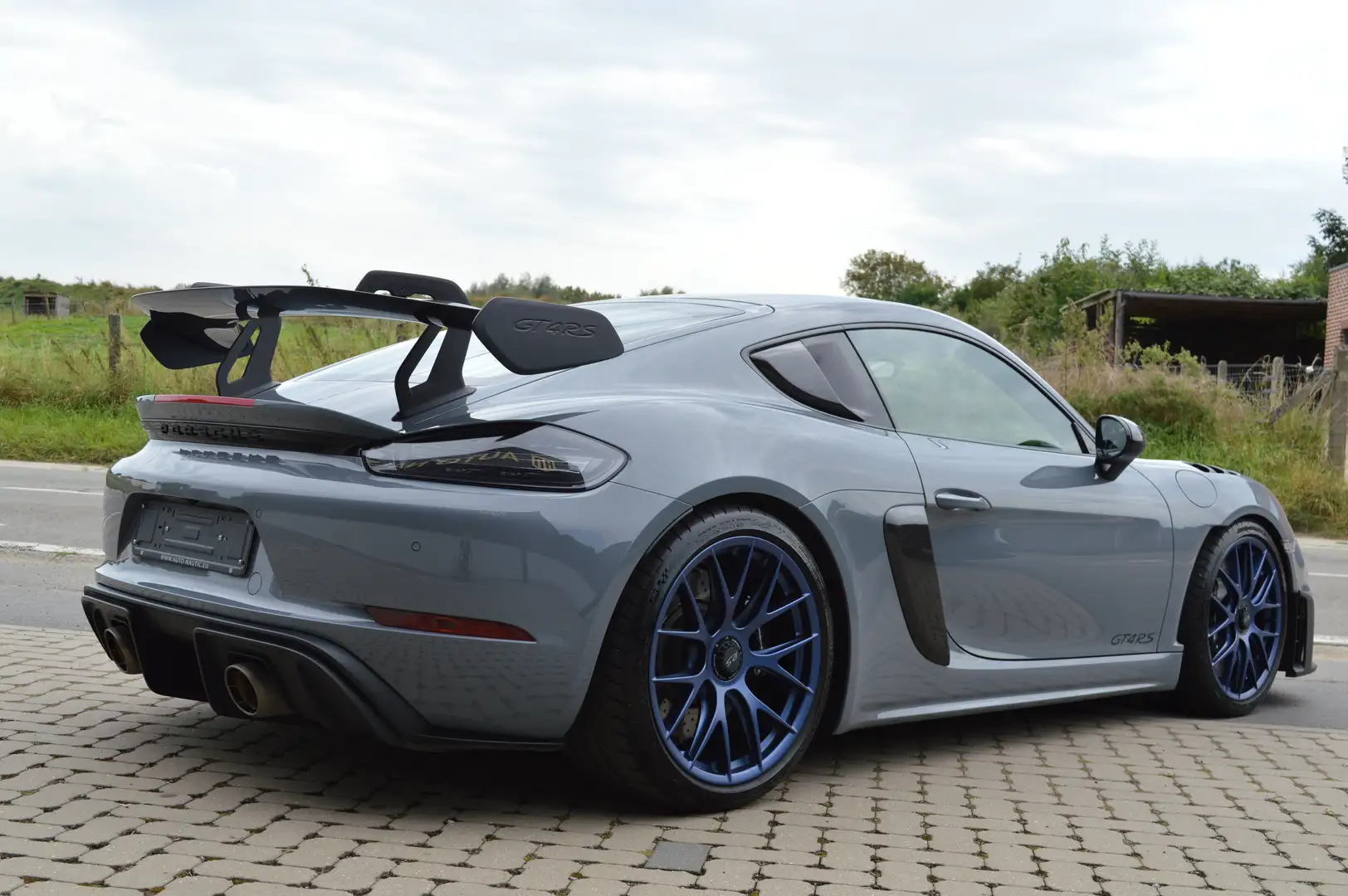Porsche Cayman GT4 RS 718 PDK Weissach pack -16.000 km Gris - 2