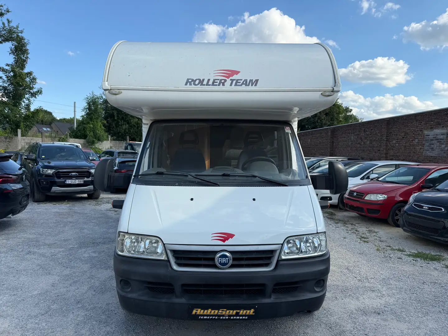 Fiat 6 COUCHETTES GRD GARAGE PORTES VELO Wit - 2