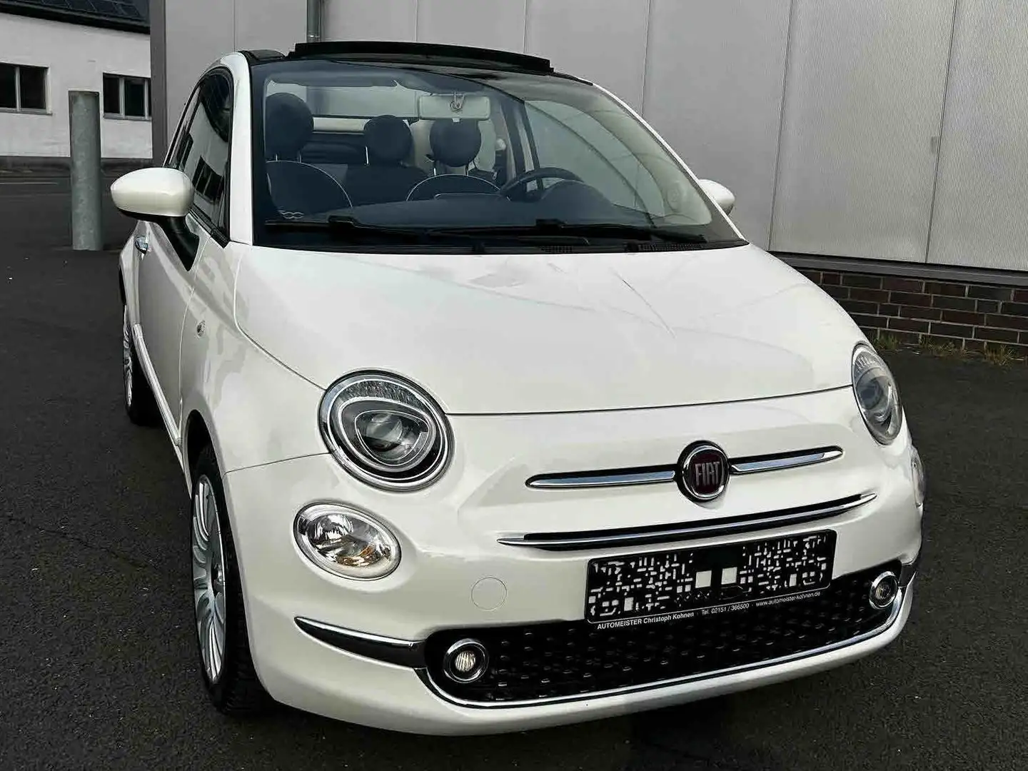 Fiat 500 Lounge PDC sehr gepflegt inkl Garantie Weiß - 1