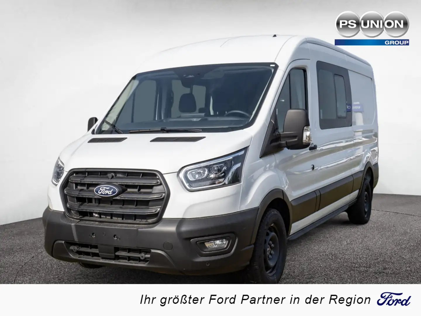 Ford Transit Doka 350L3 Trend PDC SHZ KAMERA XENON Blanc - 1