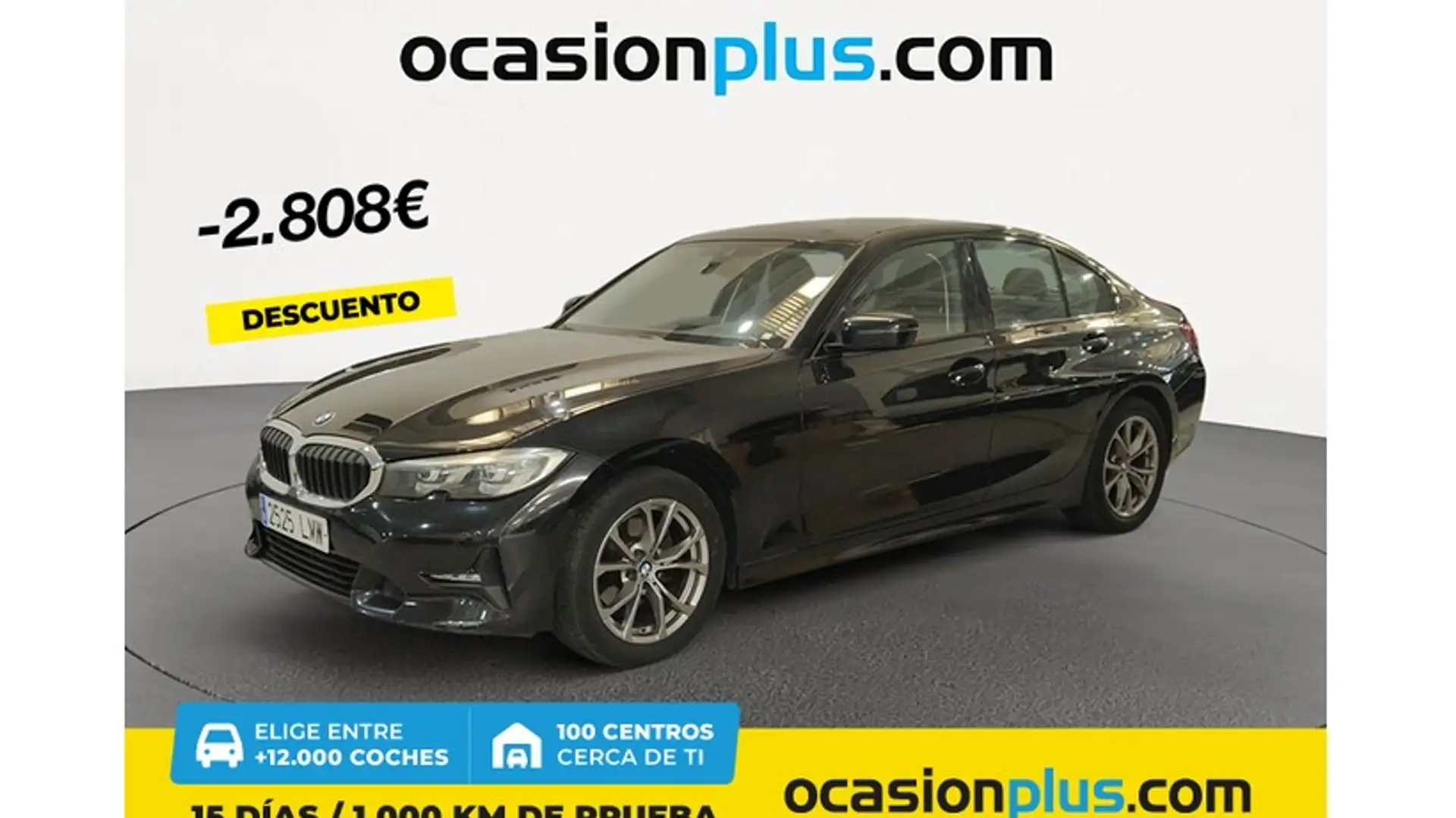 BMW 320 320dA Negro - 1