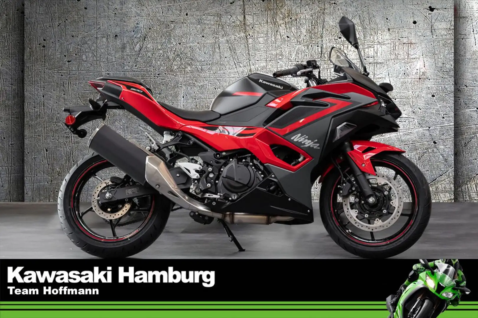 Kawasaki Ninja 500 SE ABS, 4 JAHRE WERKSGARANTIE Rood - 1