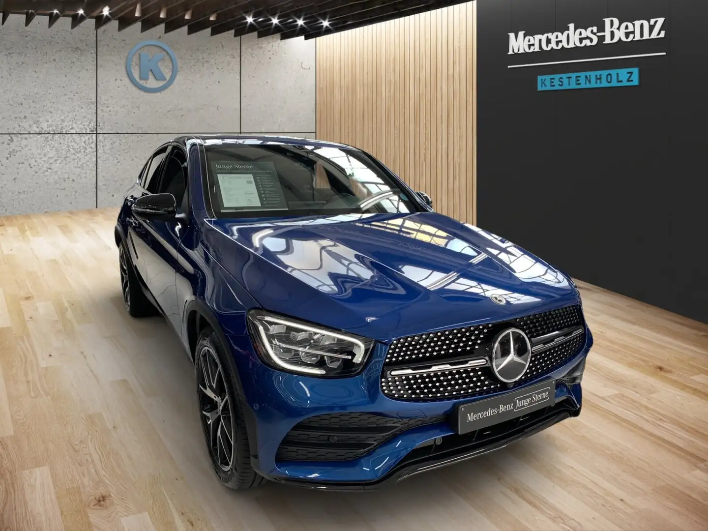 Mercedes-Benz GLC 400 GLC 400 d 4M Coupé *AMG*NIGHT*MEM*HUD*MBUX*360°* Blau - 2