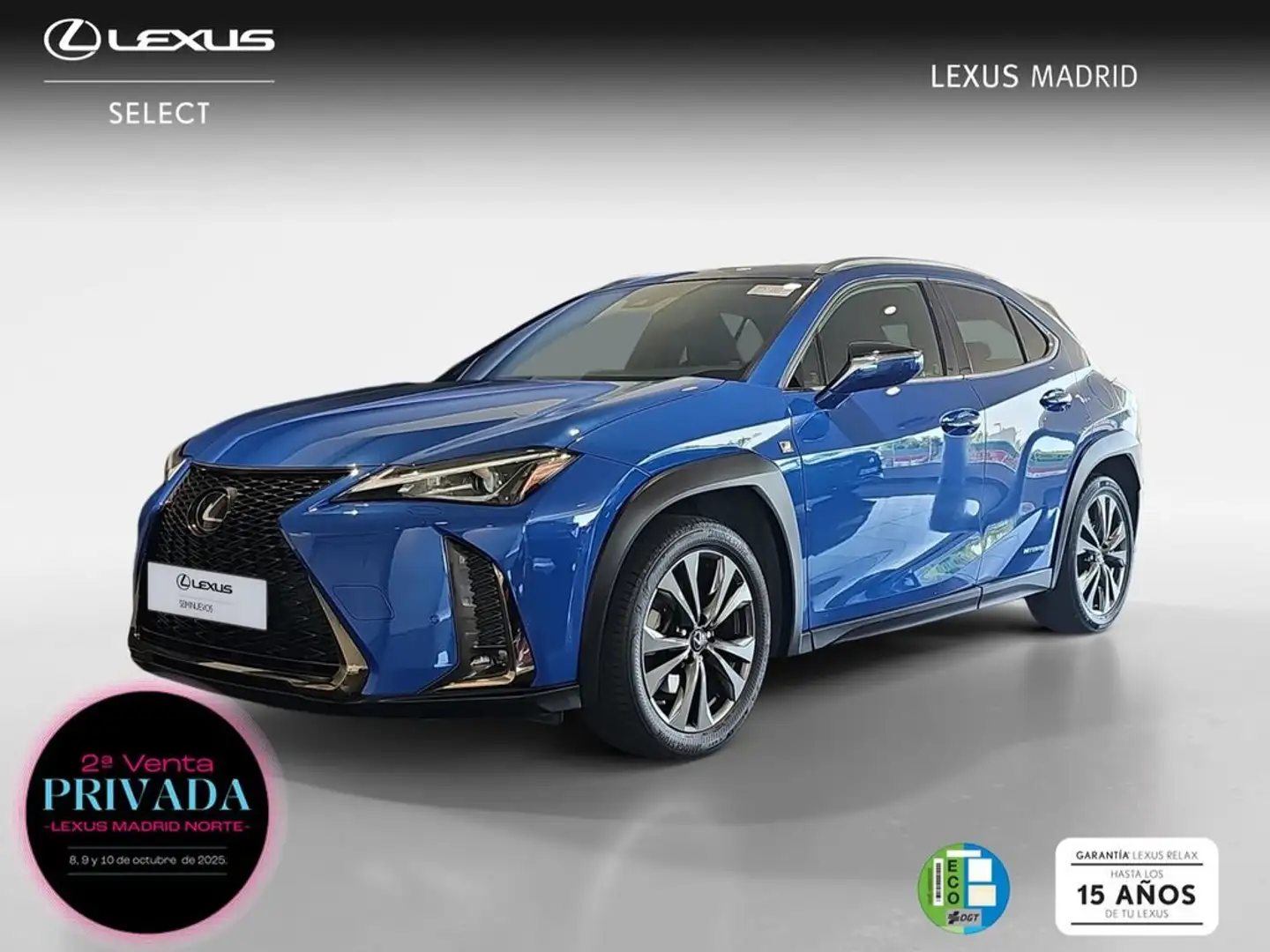 Lexus UX 250h 2.0 Premium Bleu - 1
