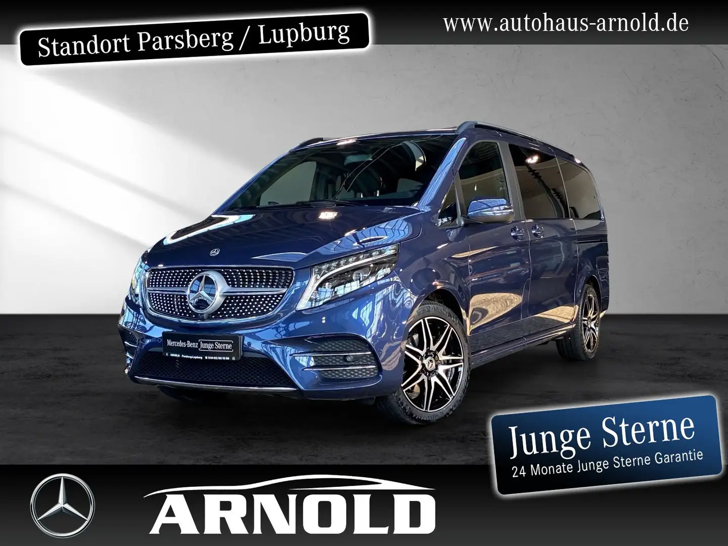 Mercedes-Benz V 250 V 250 d EDITION Lang AMG AHK Distronic el-Türen Blau - 1