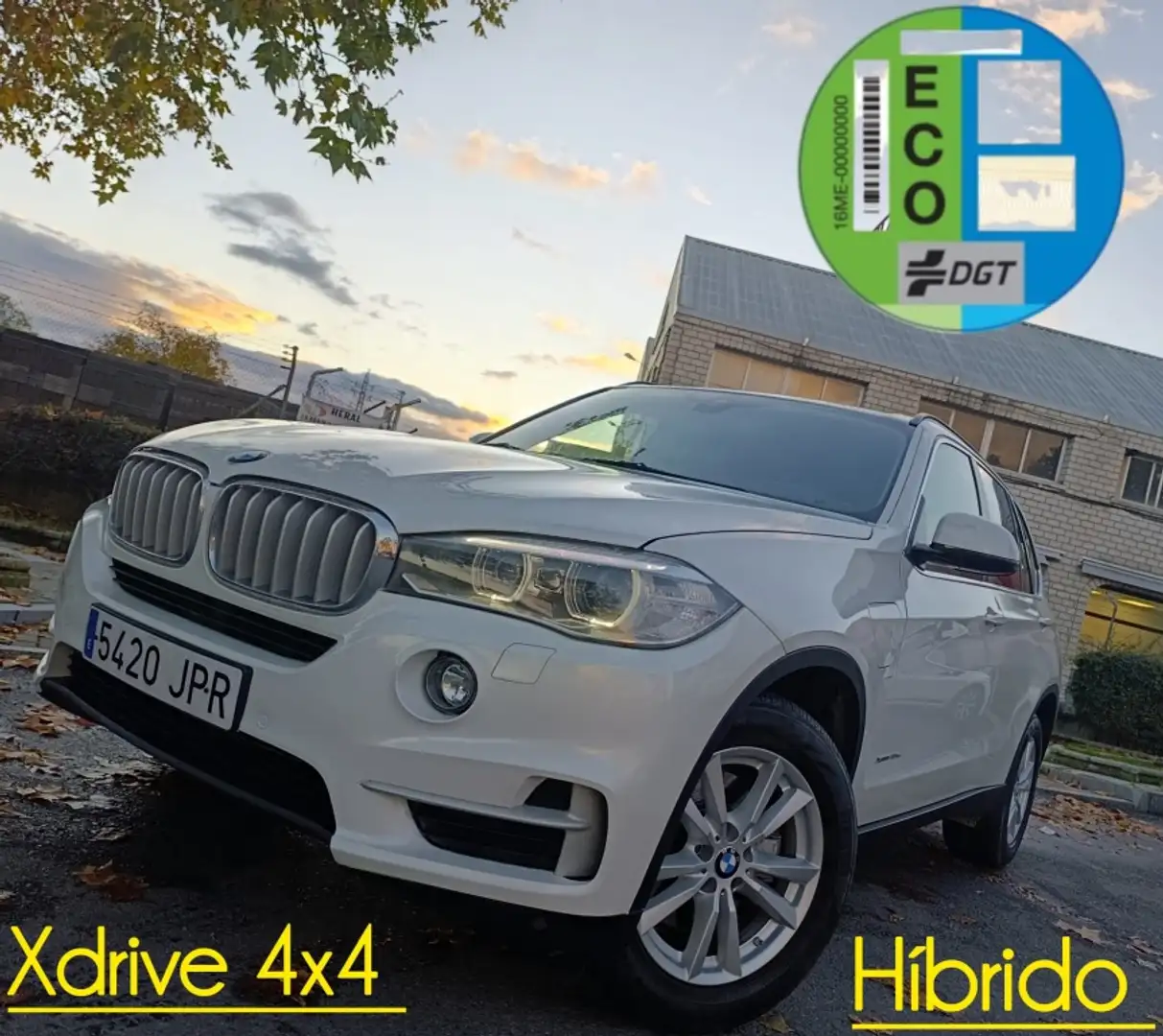 BMW X5 xDrive 40e Blanc - 1