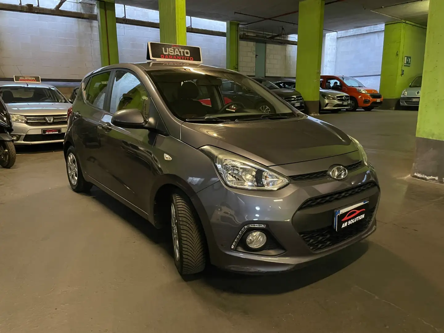 Hyundai i10 i10 1.0 Neopatentati Euro 5 Grigio - 2