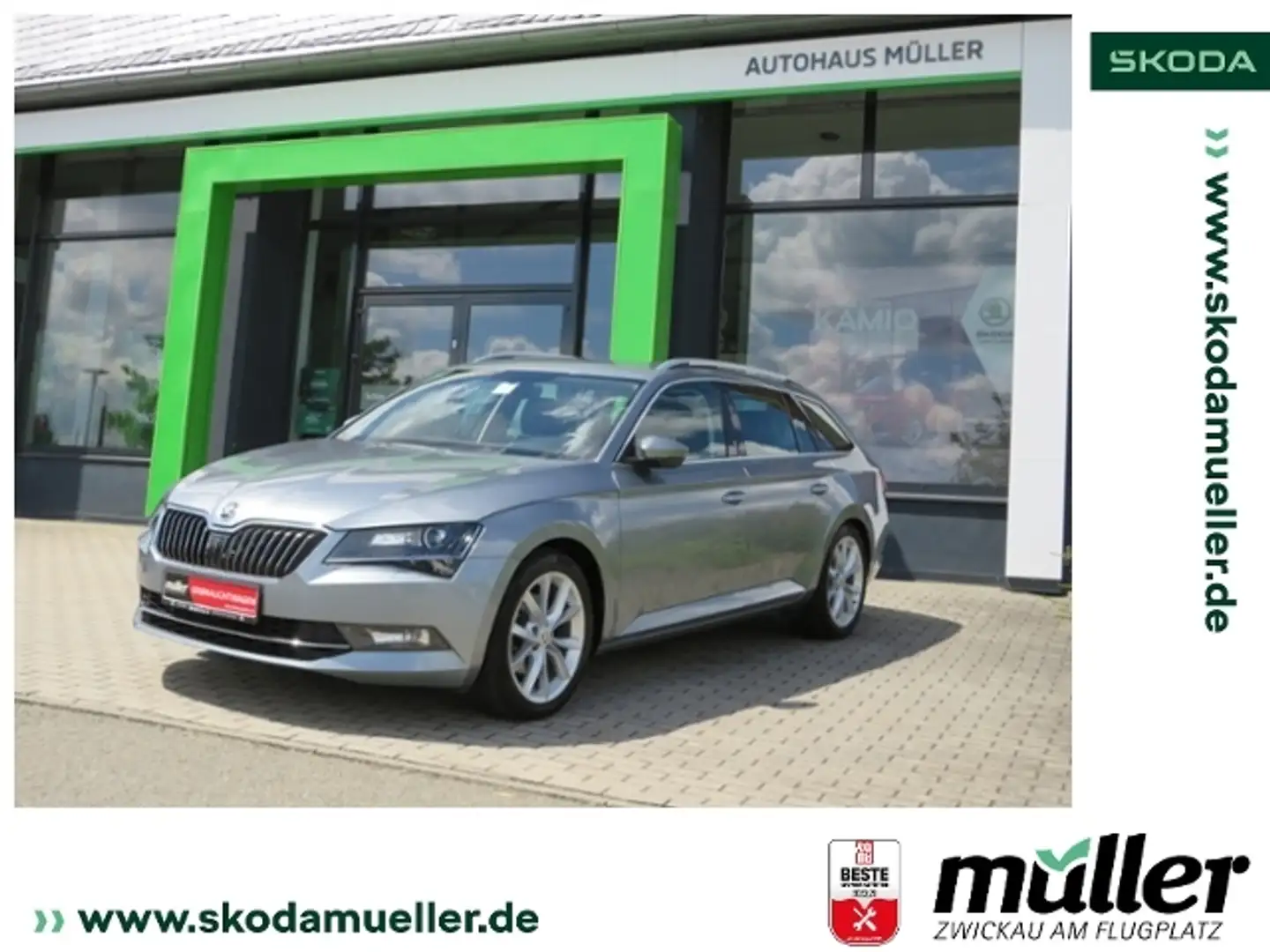 Skoda Superb Combi Style 1. Hand var. LB Gris - 1