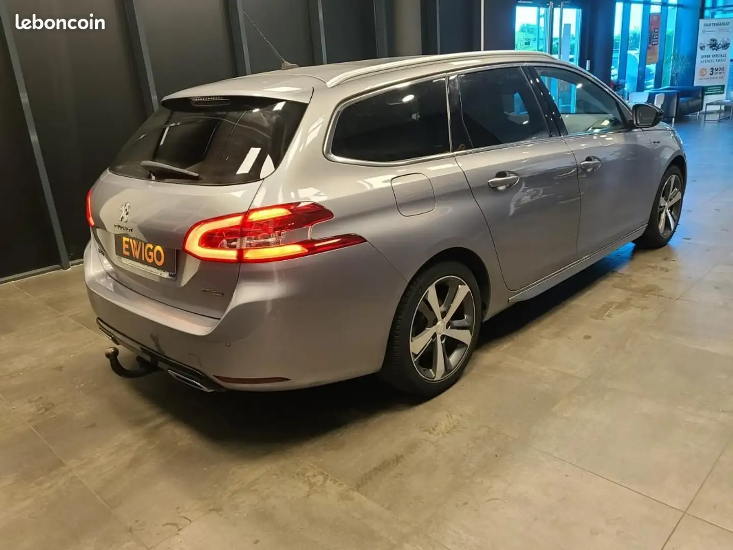 Peugeot 308 1.2 130ch PURETECH GT LINE Gris - 2