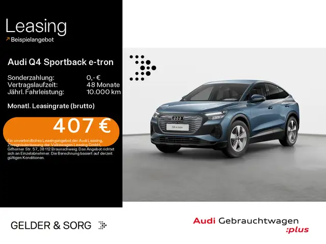 Audi Q4 e-tron Q4 Sportback 45 e-tron 566km/WLTP*AHK*LED*Sound
