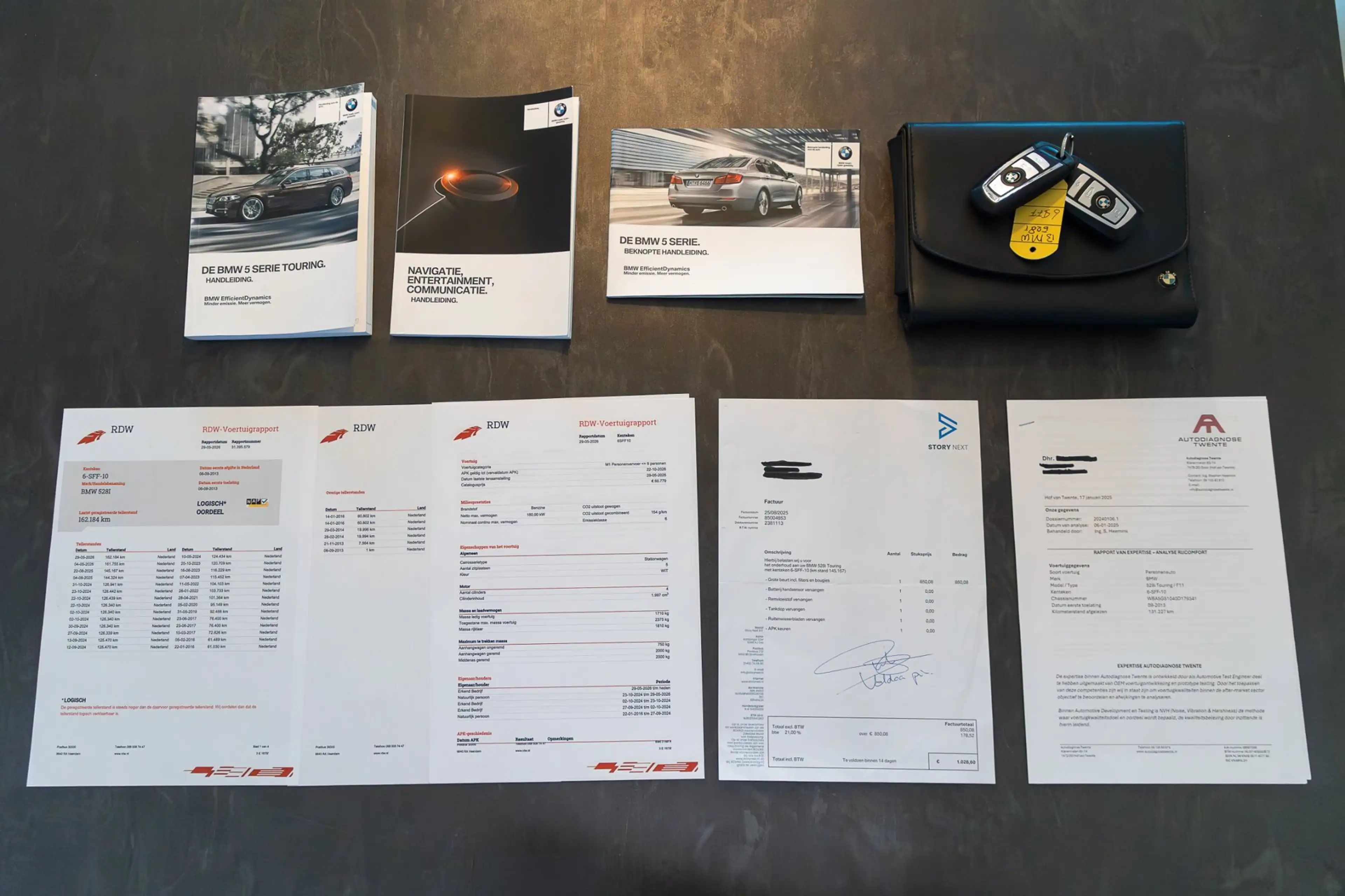 BMW 528 5-serie Touring 528i High Executive Panoramadak I — photo 4