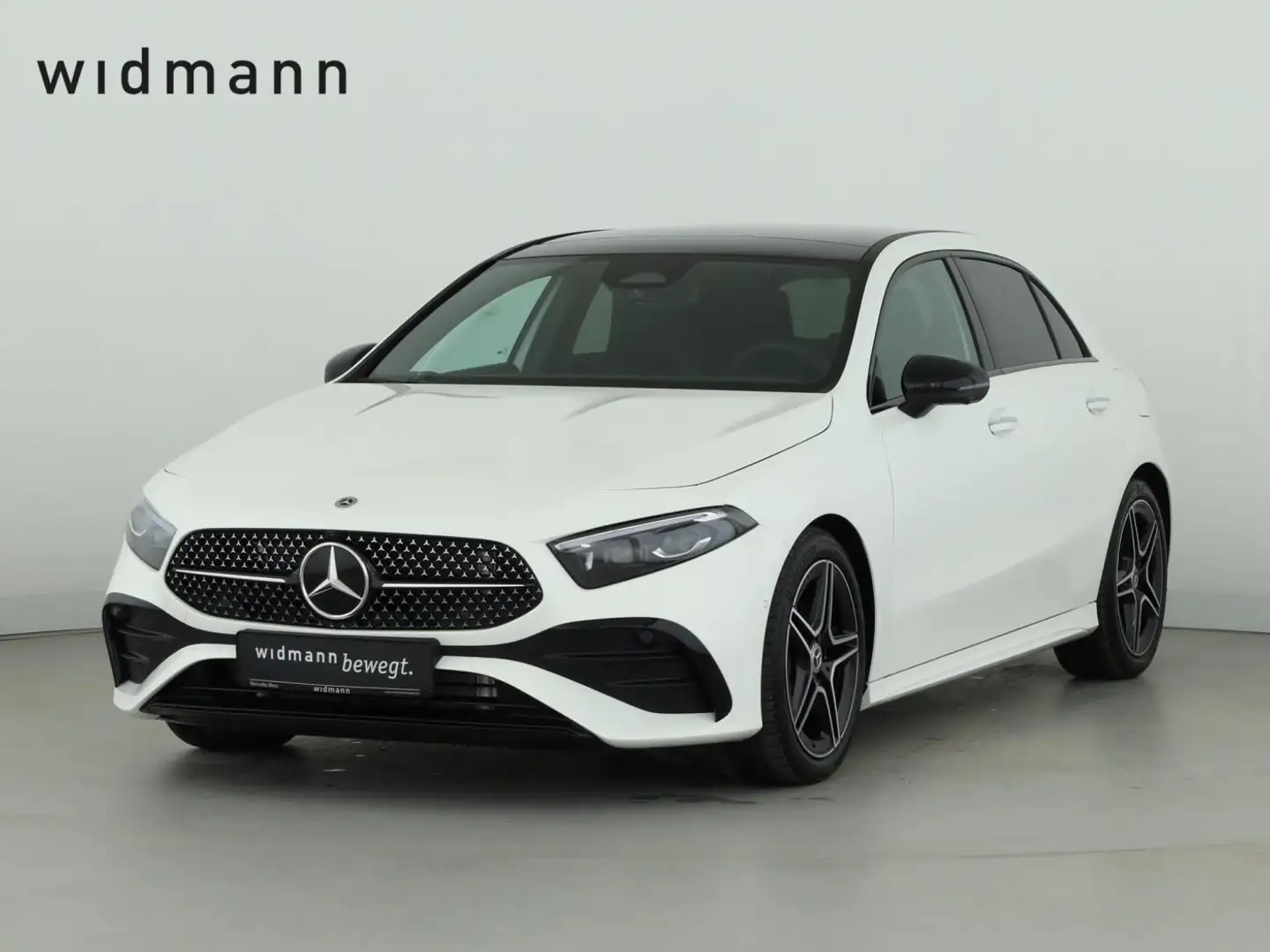 Mercedes-Benz A 200 d Kompaktlim. *360°*AMG Line*Pano*Night* Wit - 1