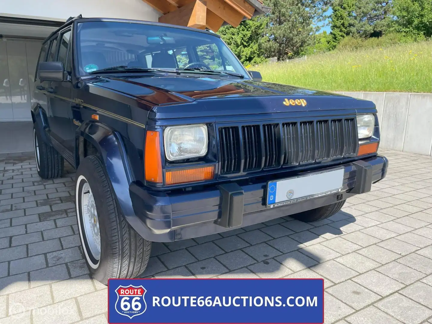 Jeep Cherokee XJ SUV | Route 66 Auctions Zwart - 1