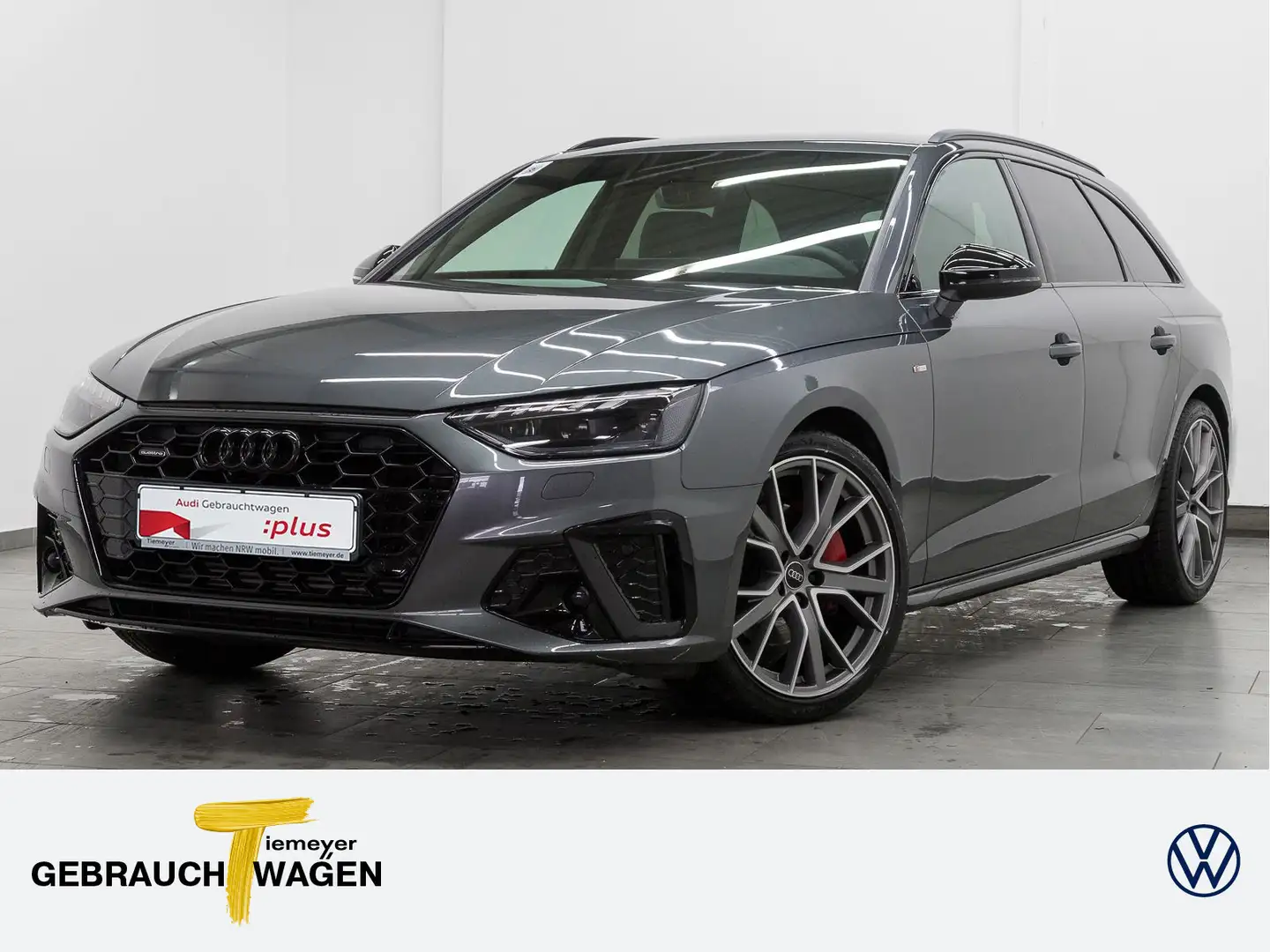 Audi A4 40 TFSI Q 2x S LINE LM19 KAMERA NAVI+ V Grau - 1