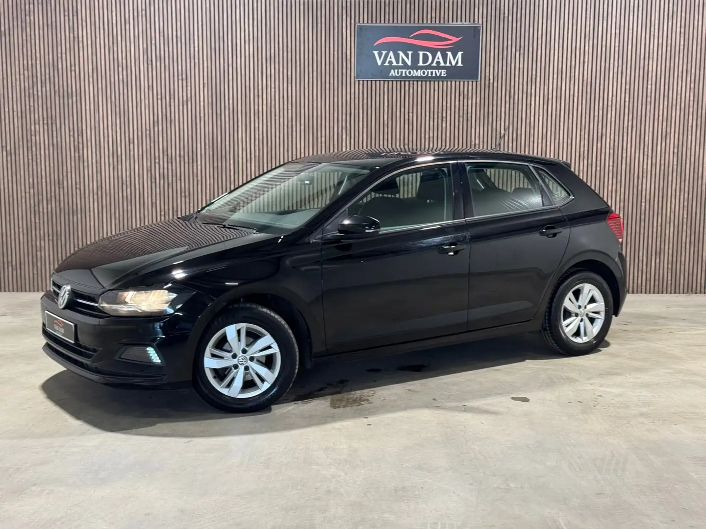 Volkswagen Polo 1.0 TSI Comfortline 2018 PDC BLEUTOOTH CRUISE Zwart - 1