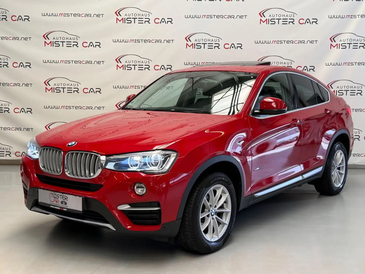 BMW X4 xDrive30d GSHD/LED/KAM/KEY/HUD/SPUR/TOT Roşu - 1