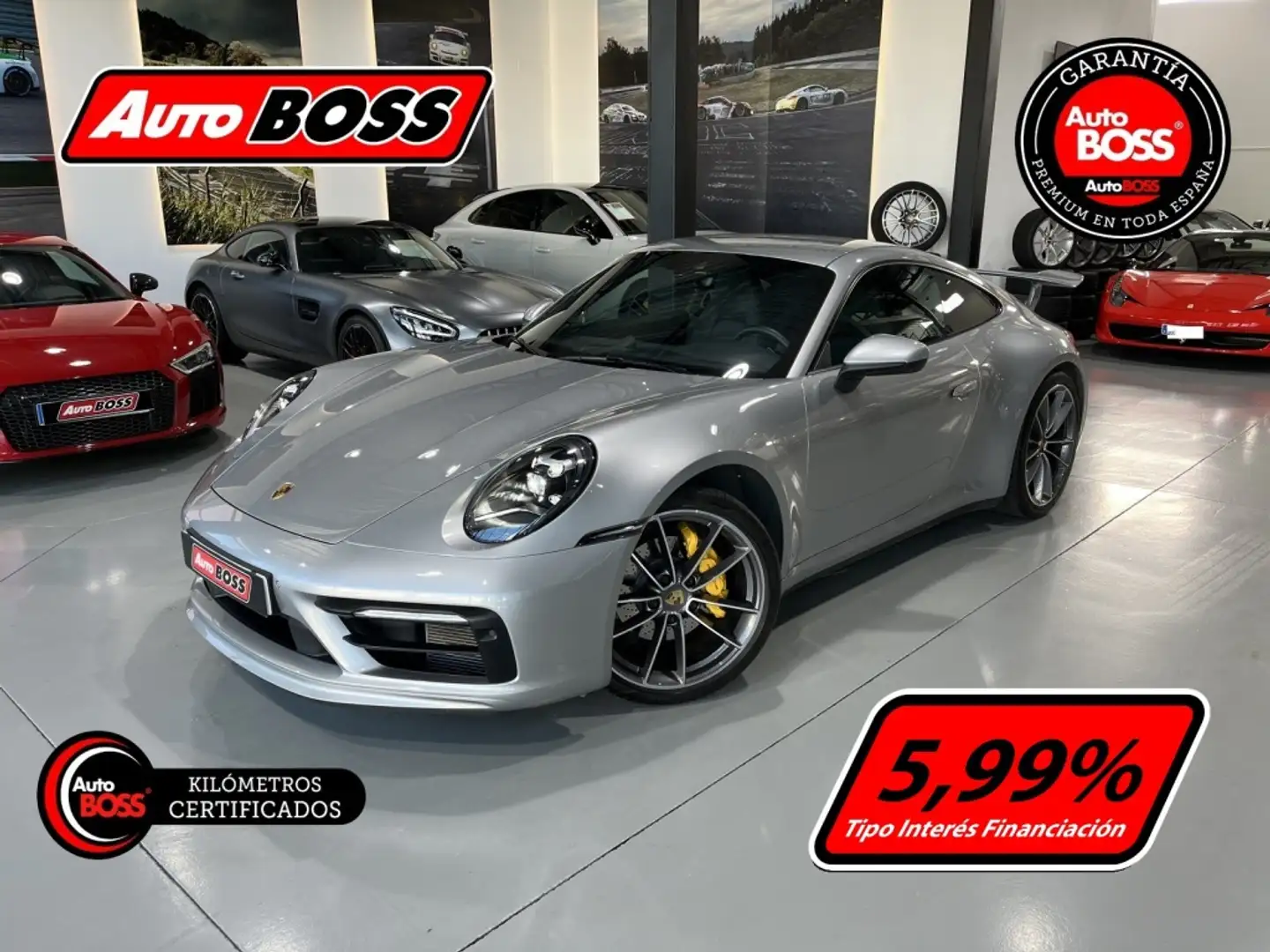Porsche 992 Carrera Coupé PDK Gris - 1