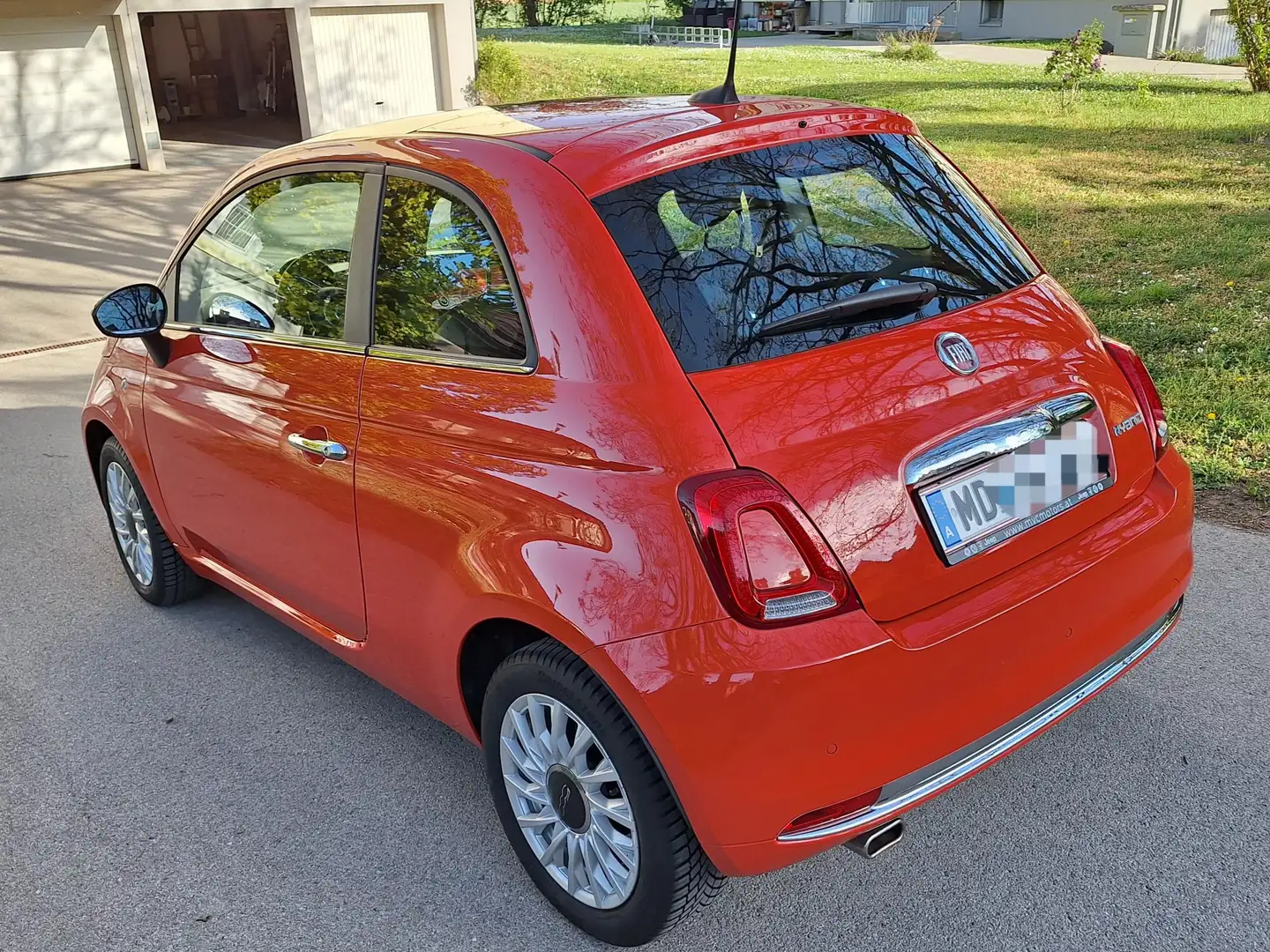 Fiat 500 500 FireFly Hybrid 70 Dolcevita Orange - 2