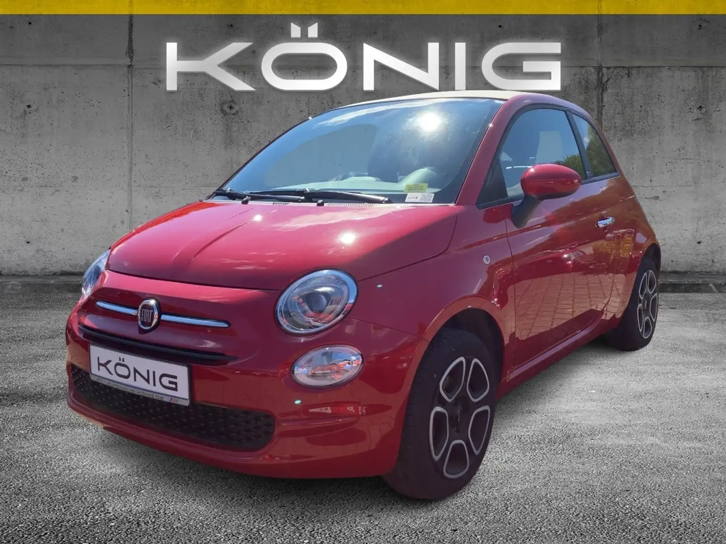 Fiat 500C 1.0 GSE CLUB Cabrio Rot - 1