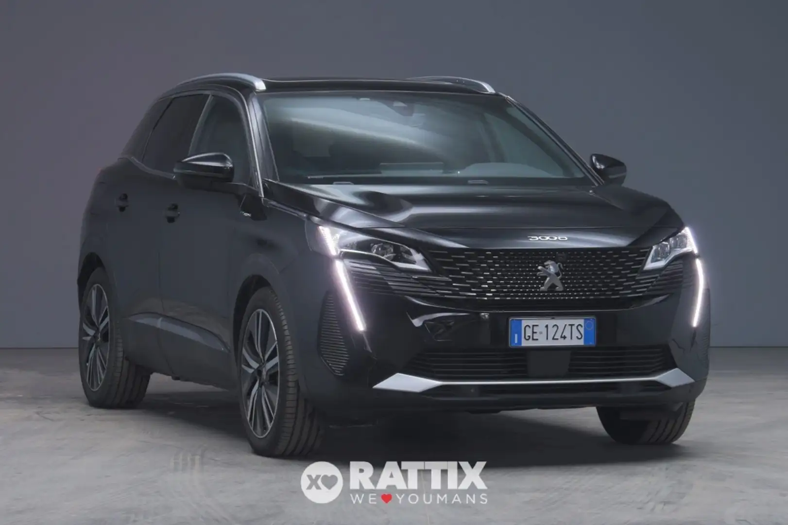 Peugeot 3008 1.6 Hybrid4 Phev 300CV GT EAT8 + tetto apribile Schwarz - 1