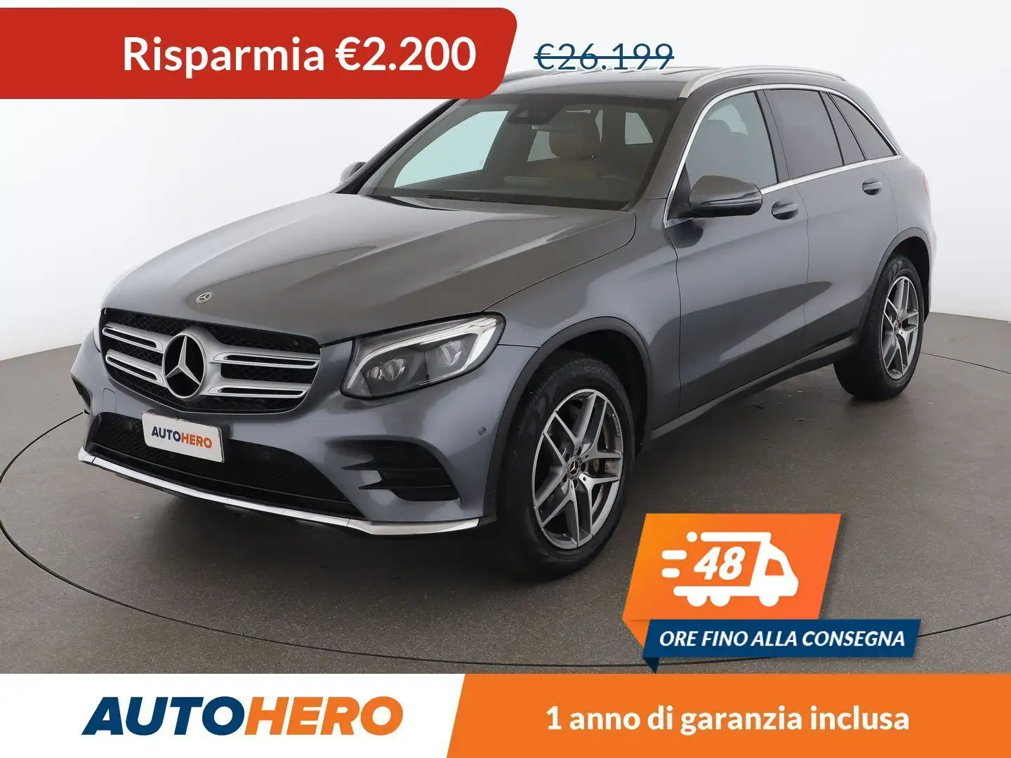 Mercedes-Benz GLC 250 GLC 250 d Premium 4Matic Grigio - 1