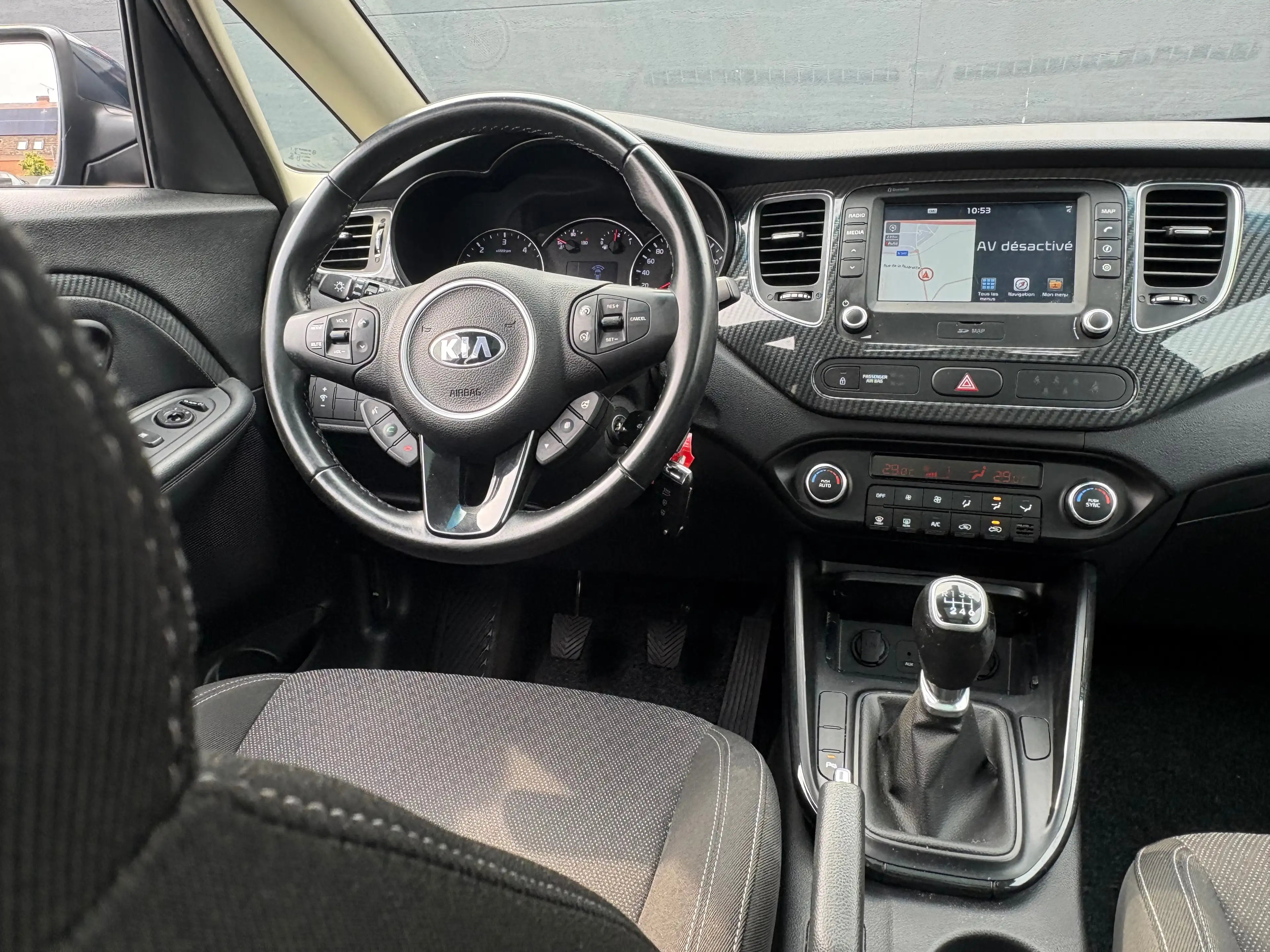 Kia Carens Carens 1.7 CRDI Fusion/GARANTIE/BIENEQUIPEE/CLIM/CAMERA/7PLACES — photo 13