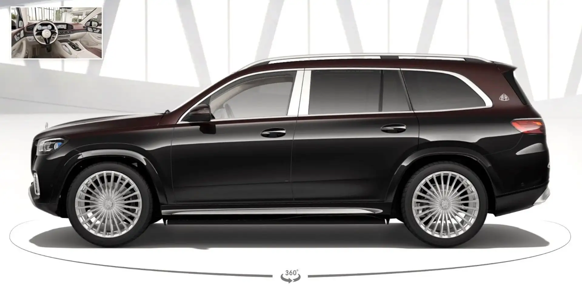 Mercedes-Benz GLS 600 MAYBACH GLS 600 |2-TONE DUO EXTERIOR |PROD. 2025 Noir - 2