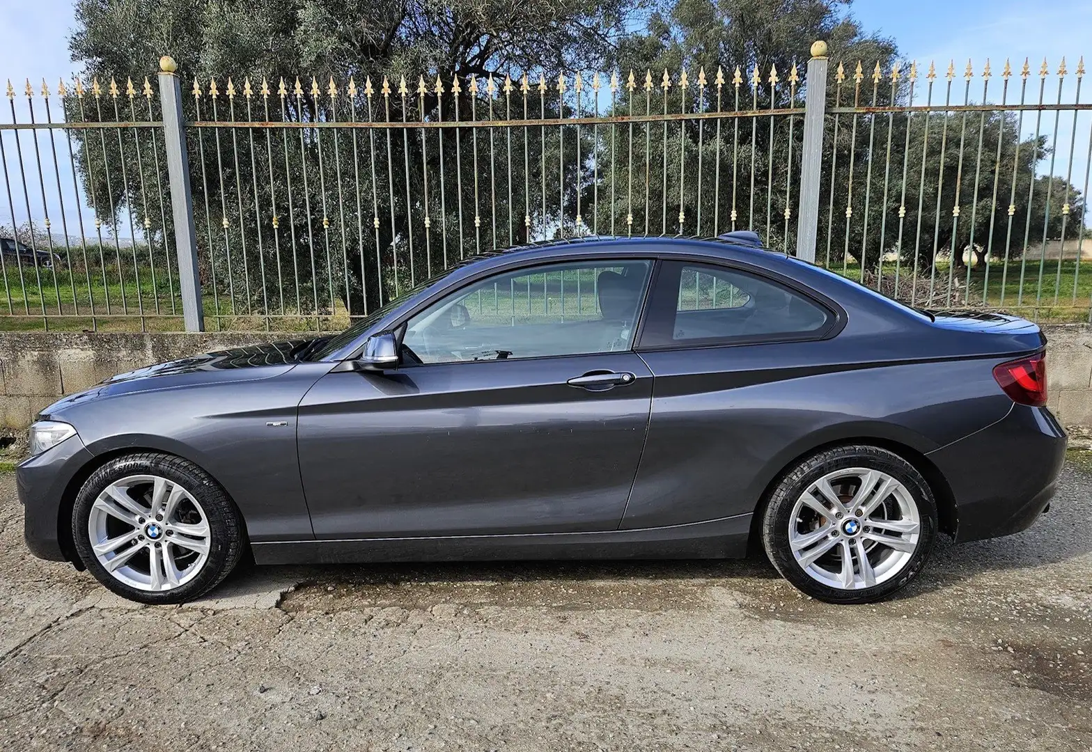 BMW 218 218d Coupe Sport - GARANZIA 12 MESI Gris - 2
