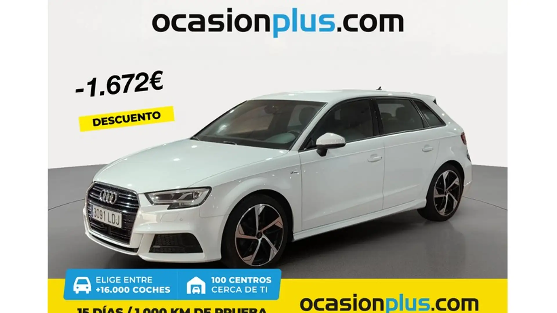 Audi A3 Sportback 35 TFSI ALL-IN edition S tronic 110kW Weiß - 1
