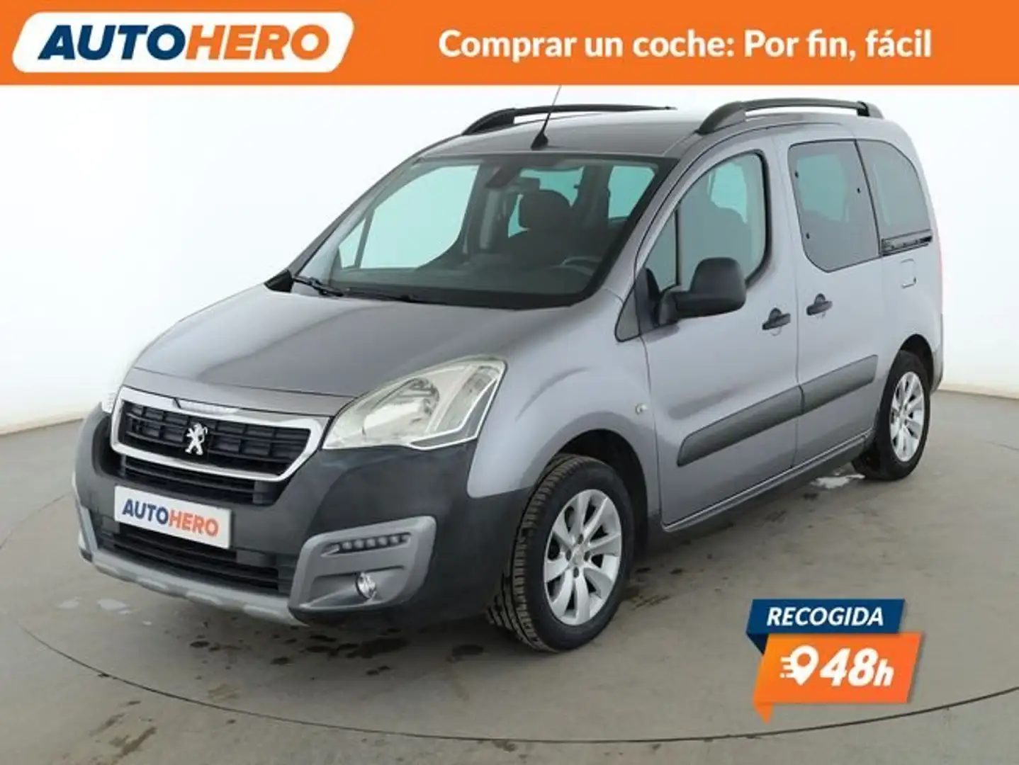 Peugeot Partner 1.6 Blue-HDi Outdoor Gris - 1